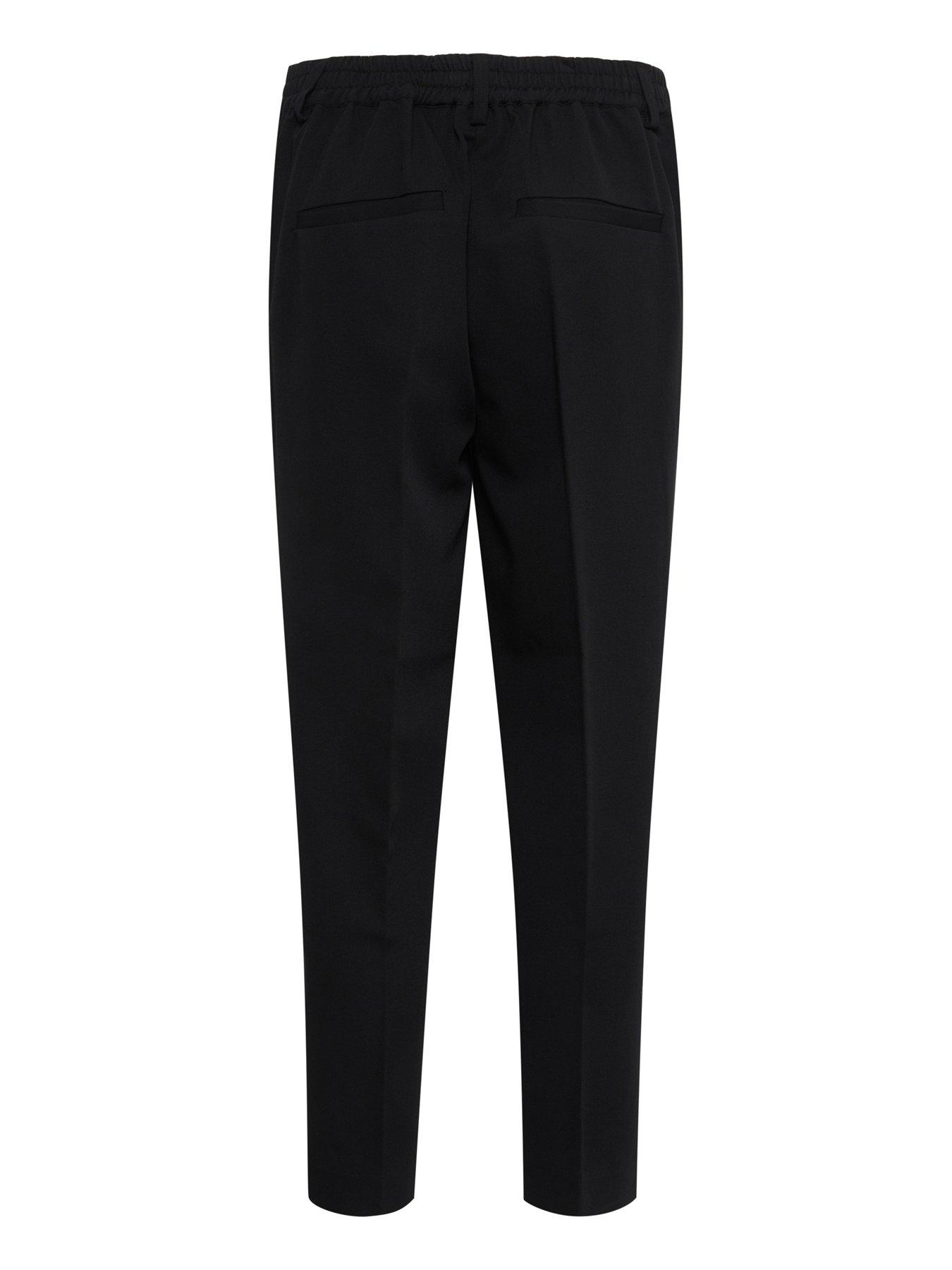  image of kaffe-sakura-trousers-black