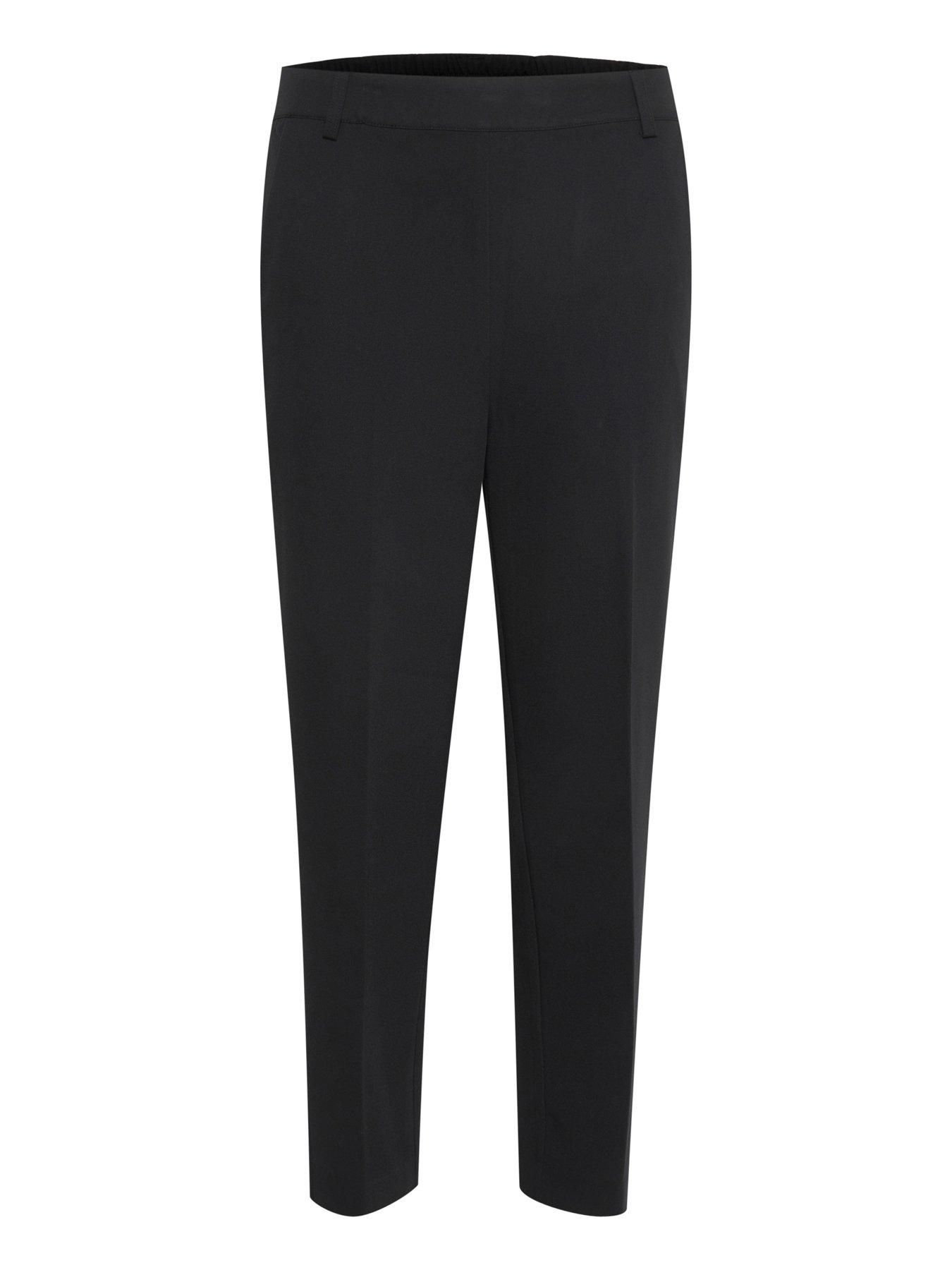  image of kaffe-sakura-trousers-black
