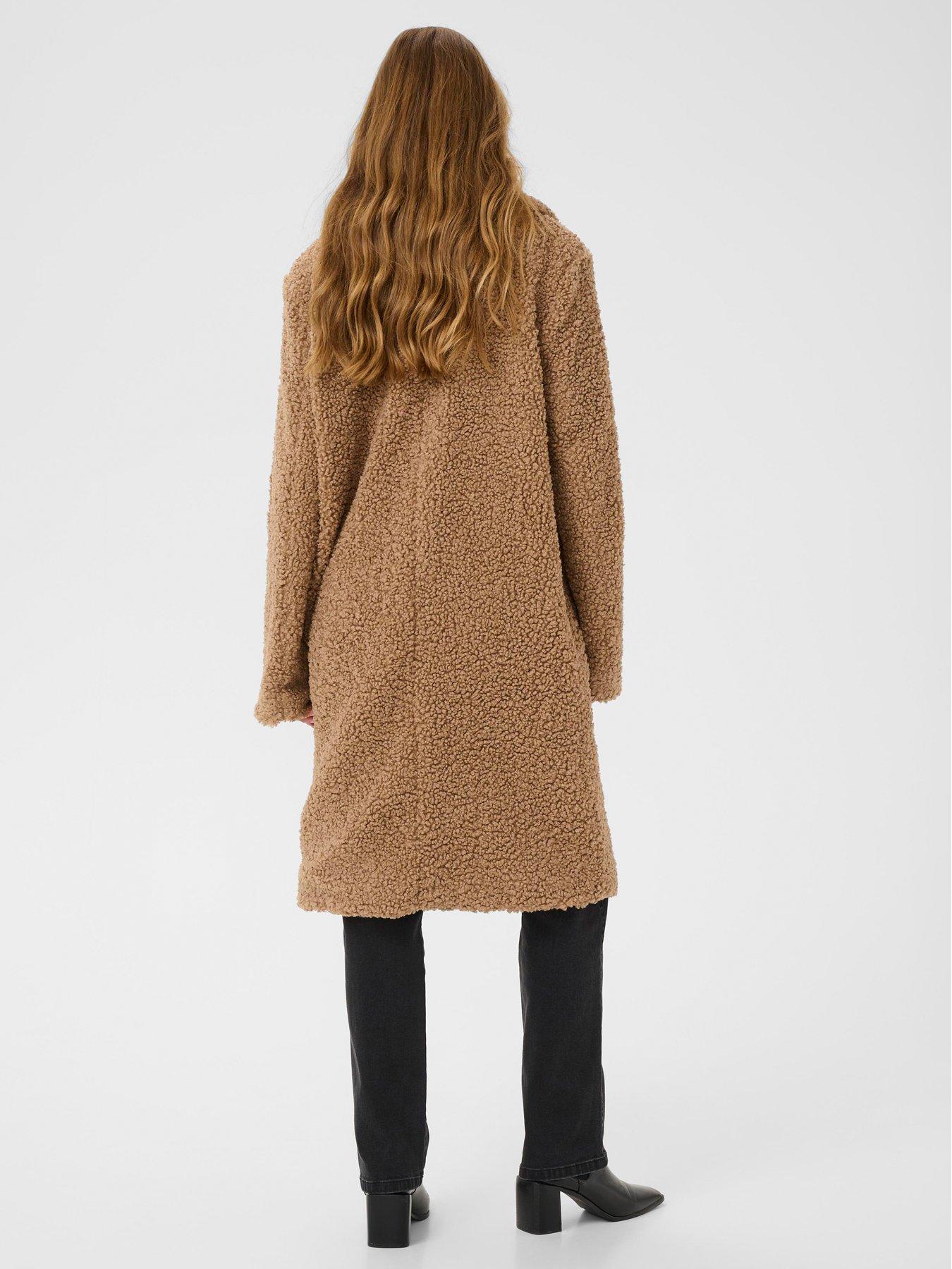 Image 2 of 5 of Kaffe Balmi Coat - Beige