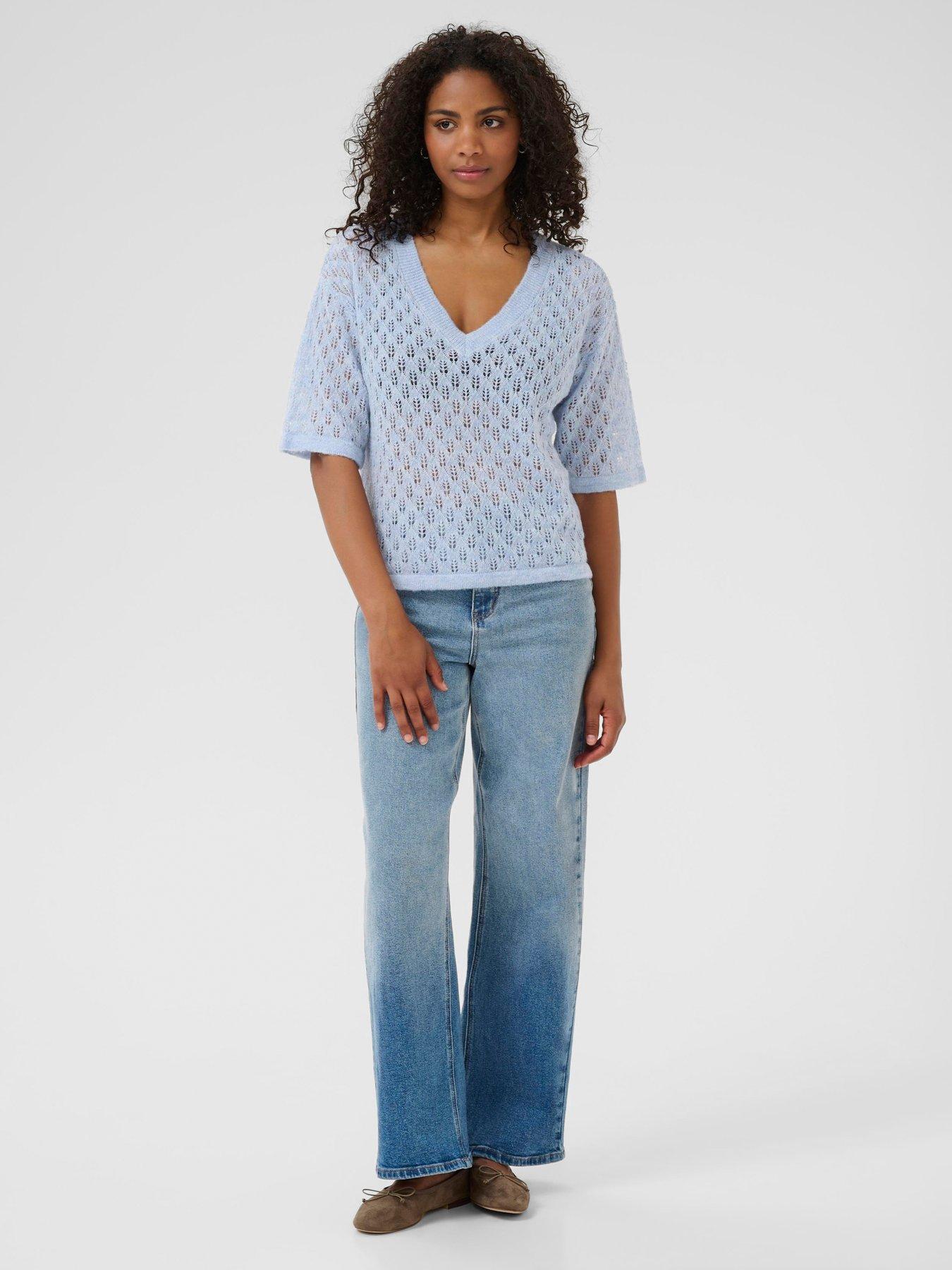 Kaffe Kalourine Jumper - Blue