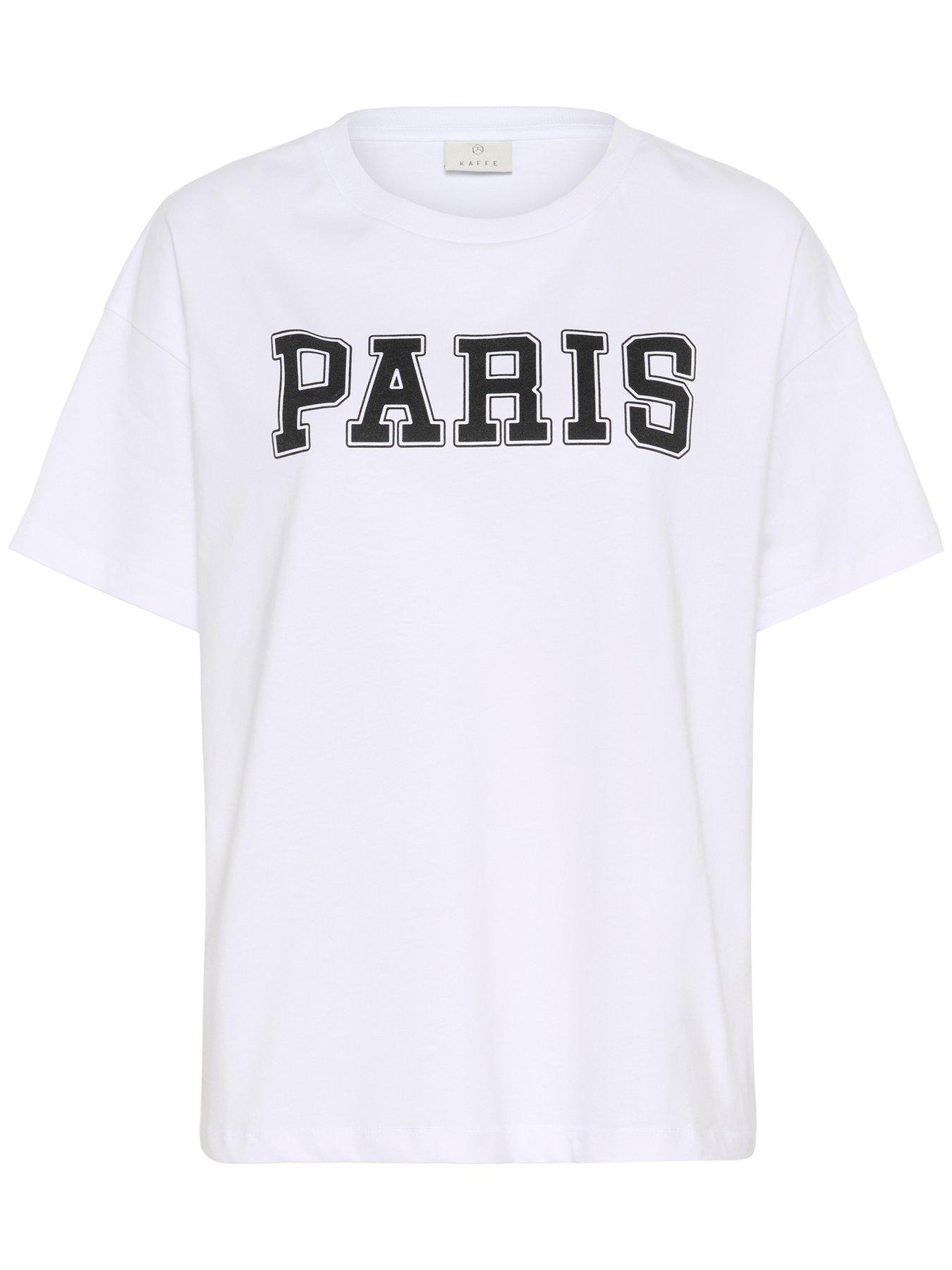  image of kaffe-kaadelina-t-shirt-white
