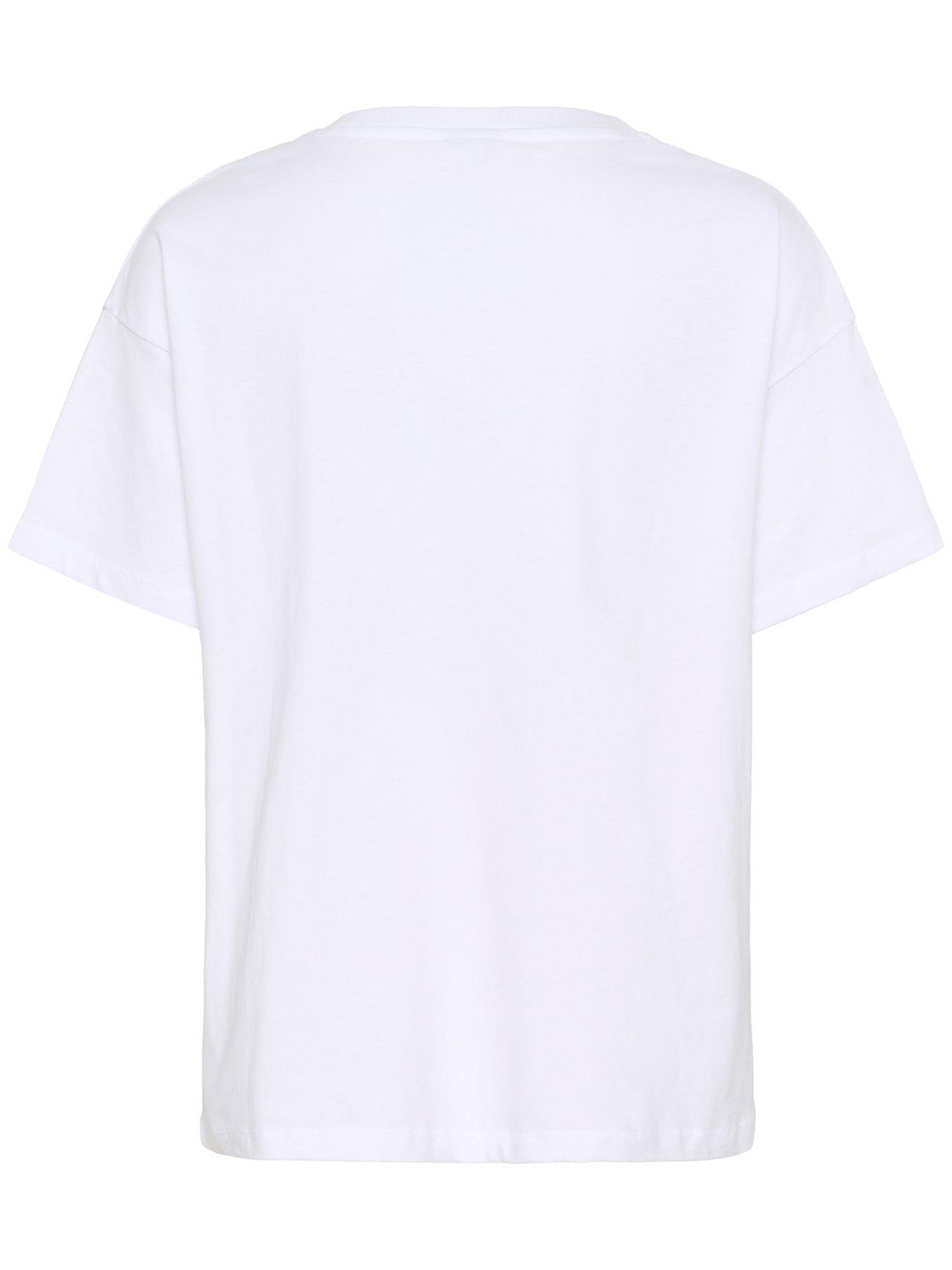  image of kaffe-kaadelina-t-shirt-white