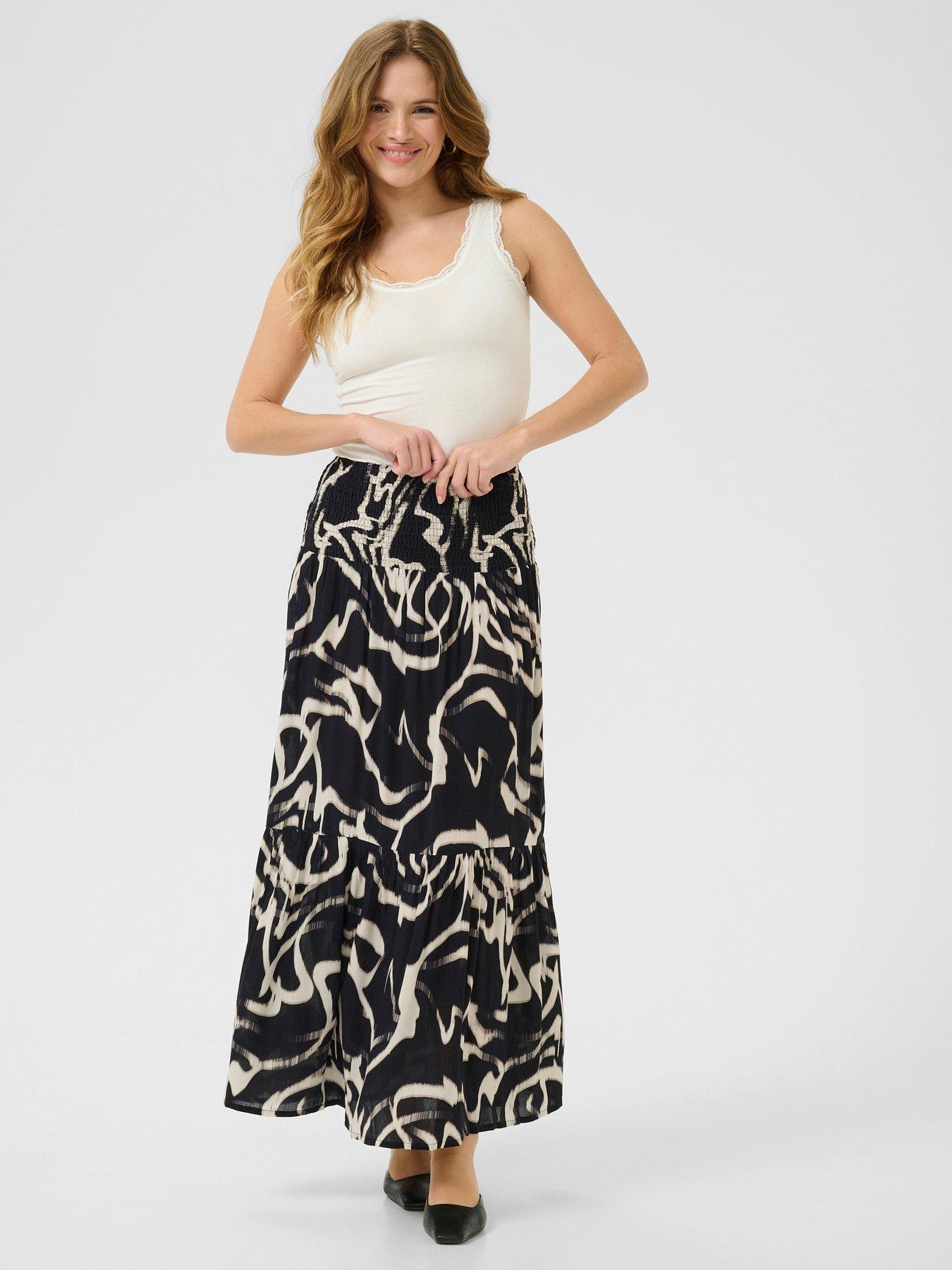 kaffe-kabeathe-skirt-black