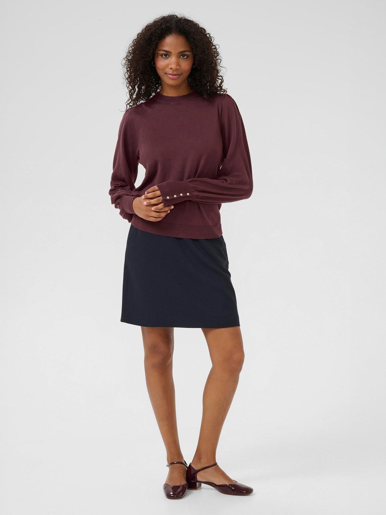Kaffe Kalizza Jumper - Red