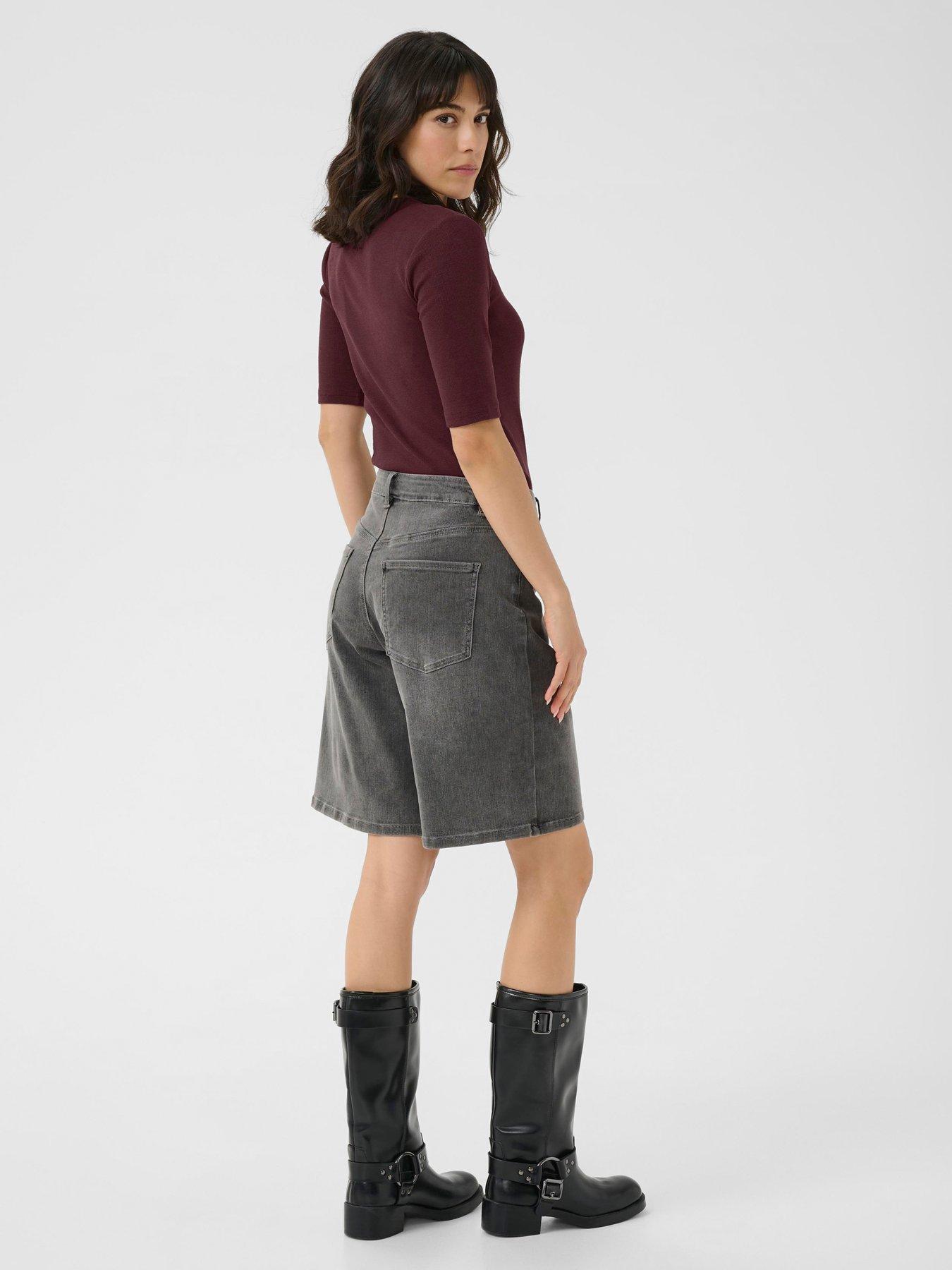 stillFront image of kaffe-kacarna-t-shirt-red