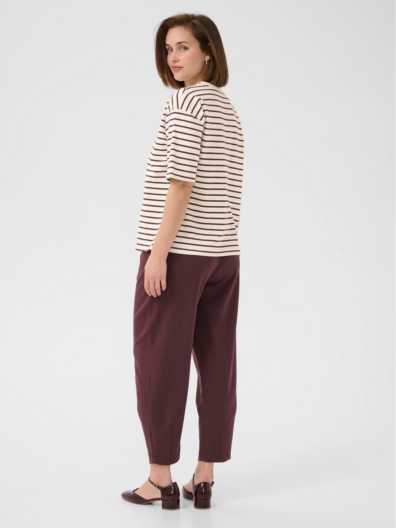 stillFront image of kaffe-kawinny-t-shirt-red