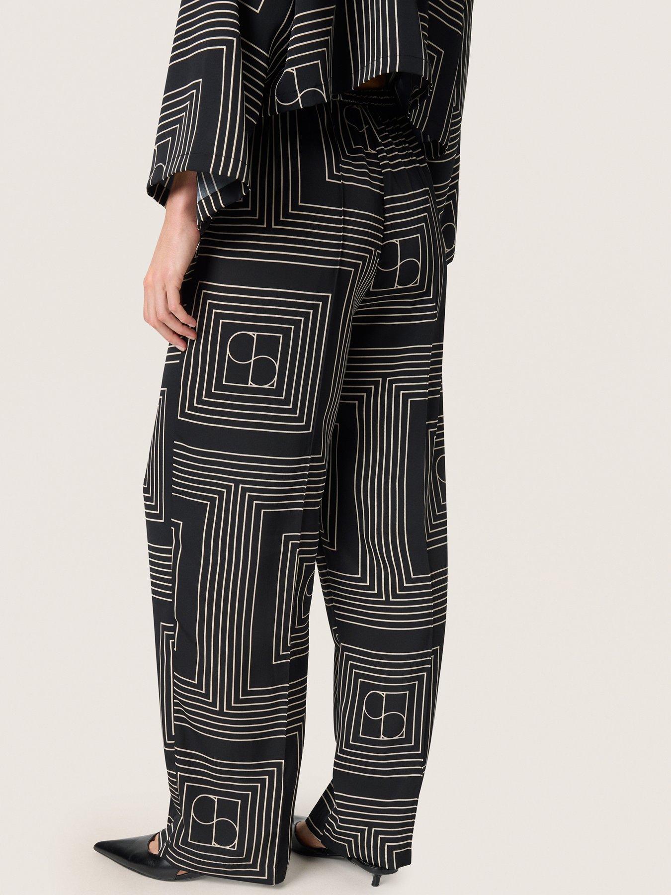 Image 2 of 5 of Soaked In Luxury Sltopaz Trousers - Black