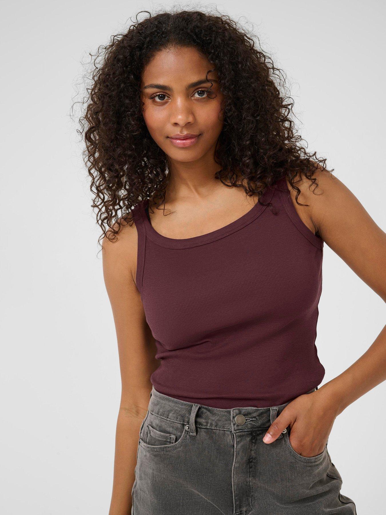  image of kaffe-kacarna-top-red