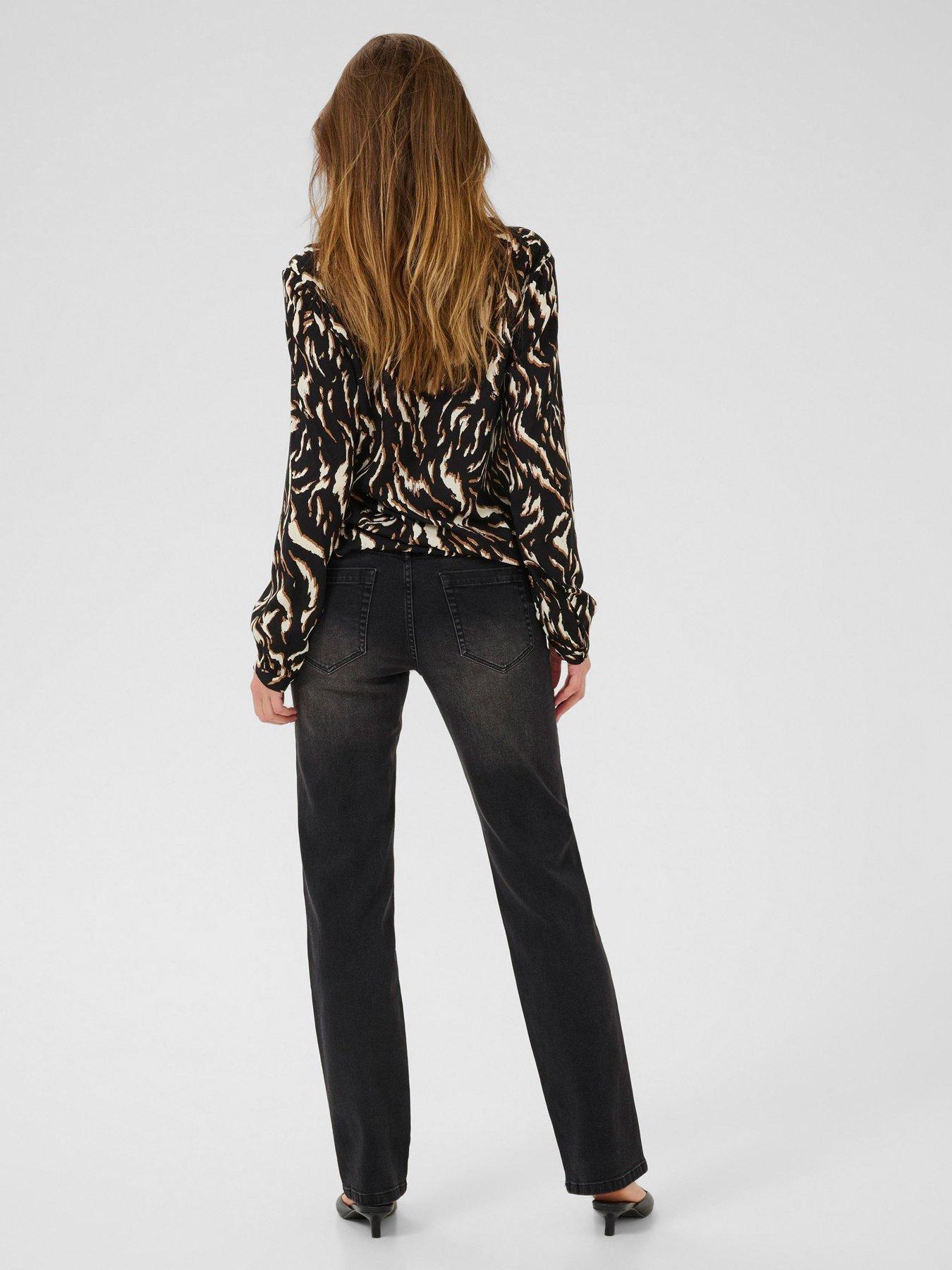 stillFront image of kaffe-kaditte-blouse-black