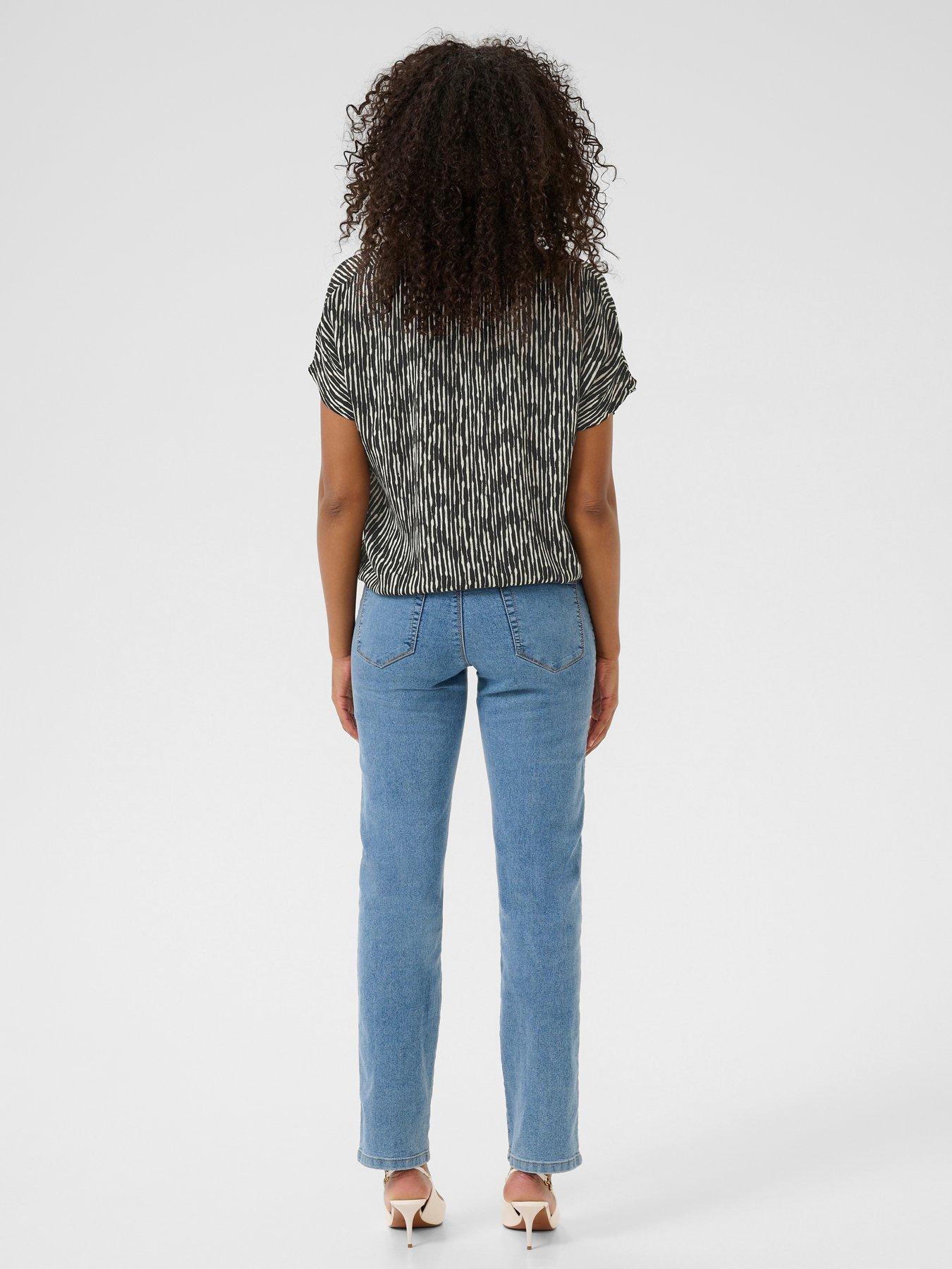 stillFront image of kaffe-kaamber-blouse-black