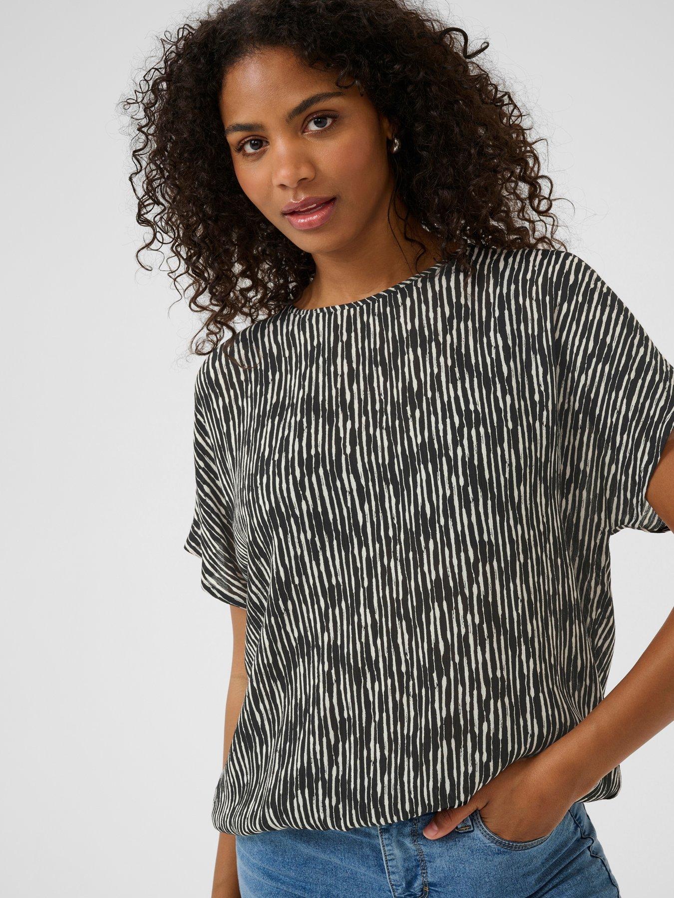  image of kaffe-kaamber-blouse-black