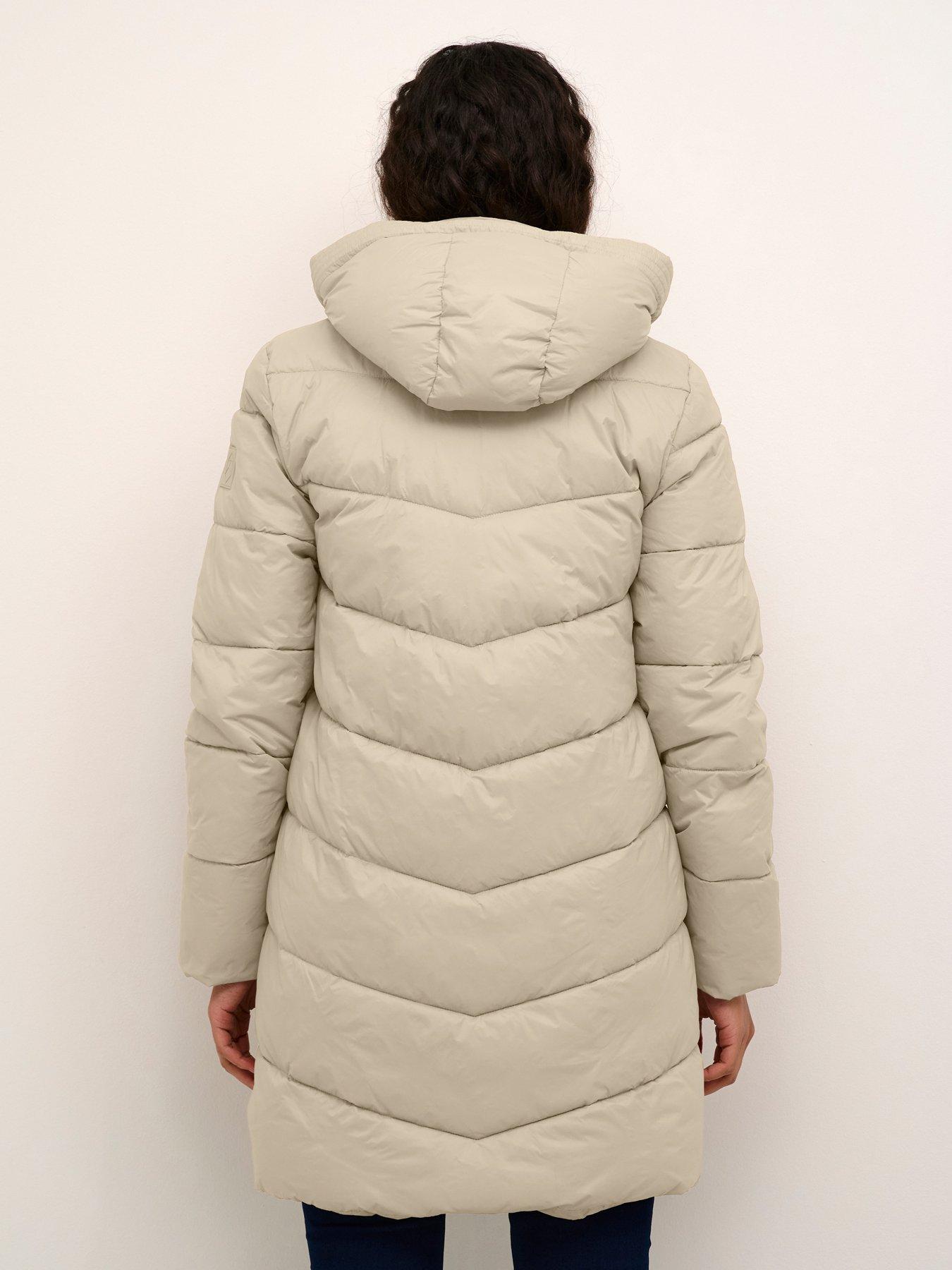 Image 2 of 5 of Kaffe Kasusanne Coat - Grey