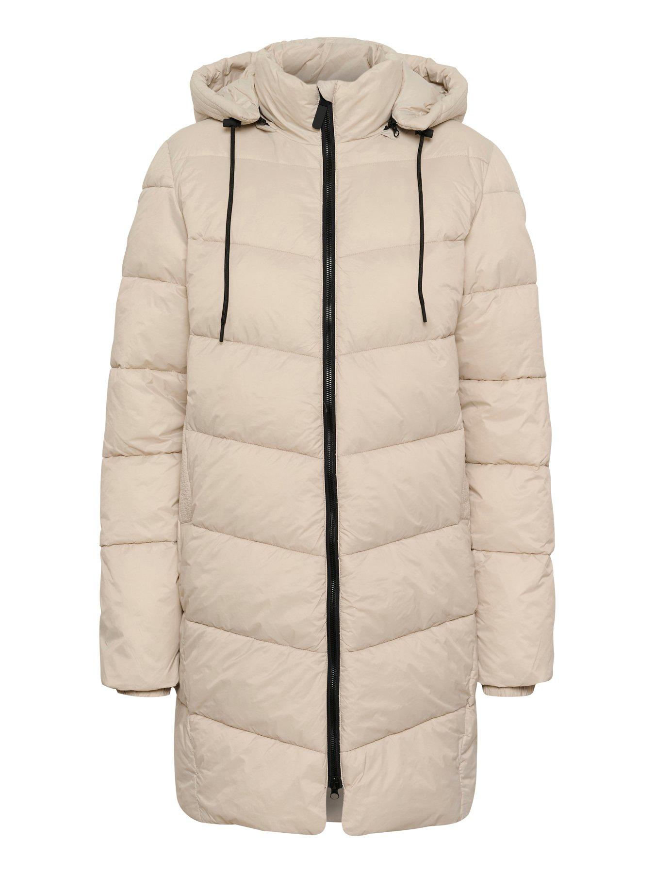 Image 4 of 5 of Kaffe Kasusanne Coat - Grey