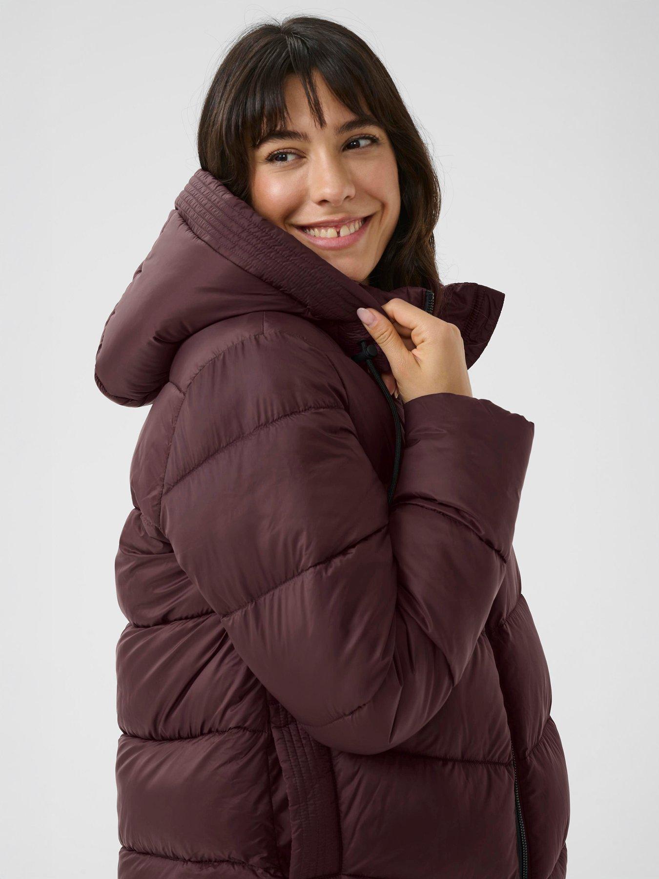  image of kaffe-kasusanne-coat-red