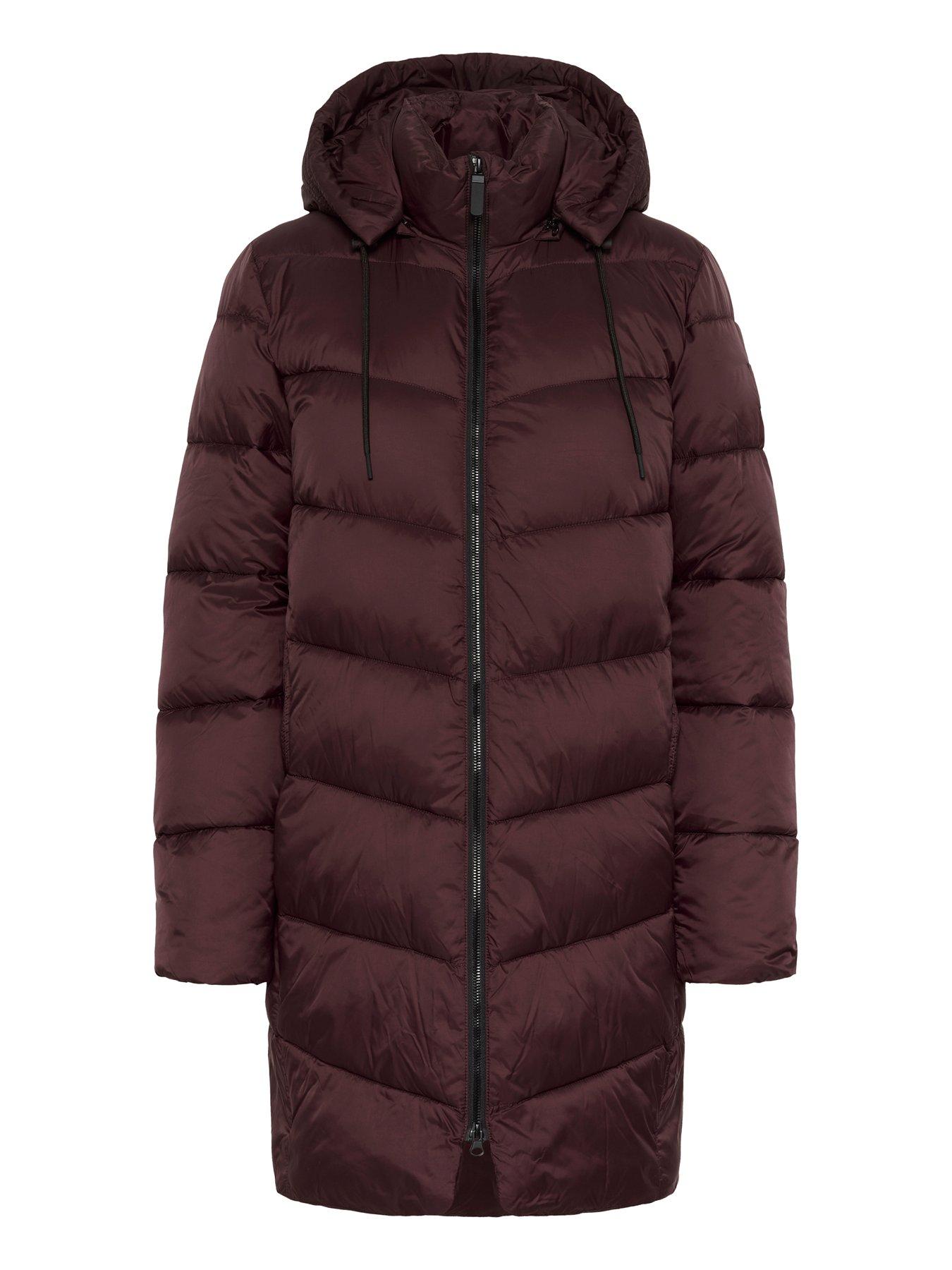  image of kaffe-kasusanne-coat-red