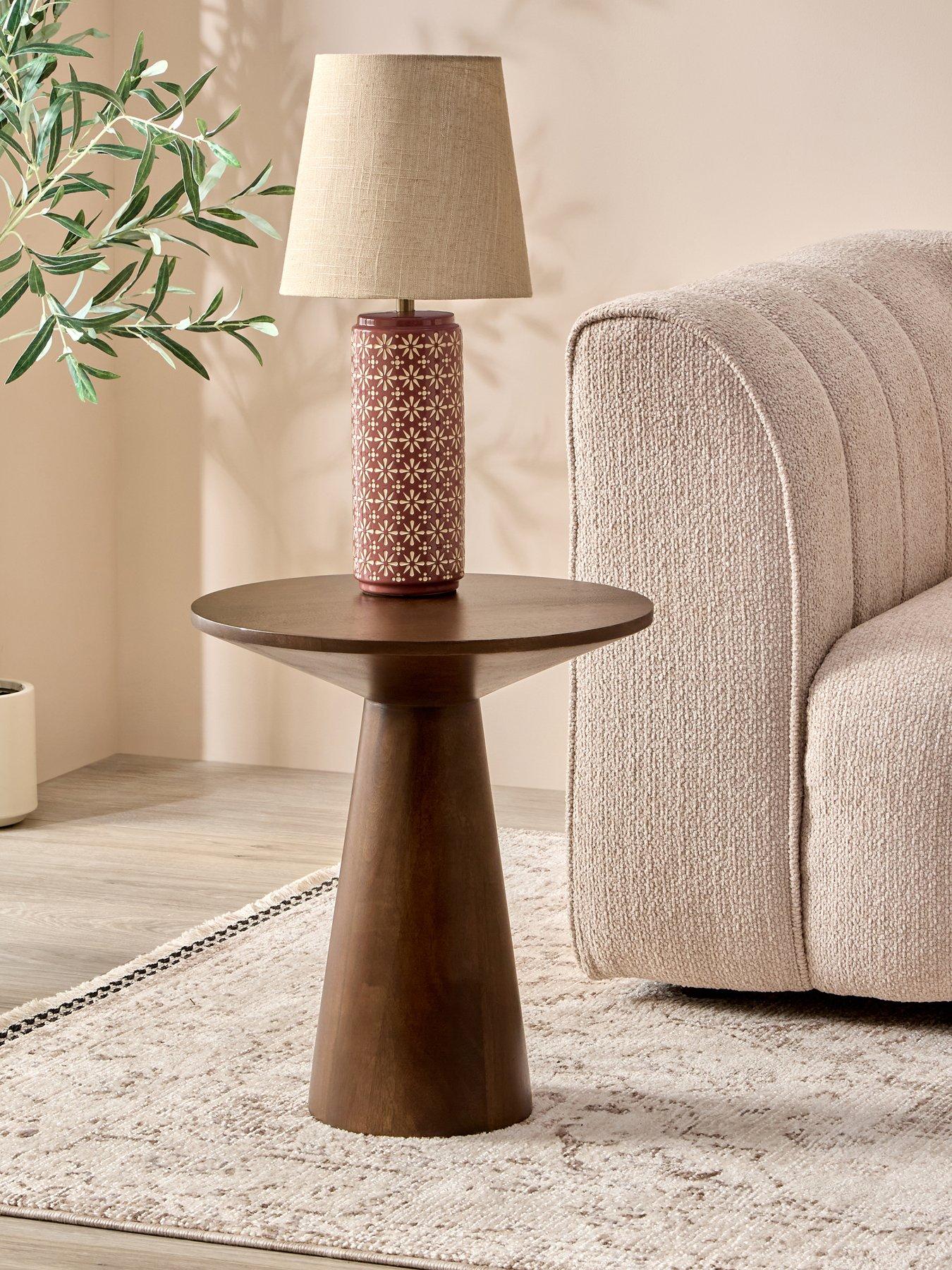 Image 1 of 5 of The Very Collection Zen Large Side Table - Walnut - FSC&reg; Certified