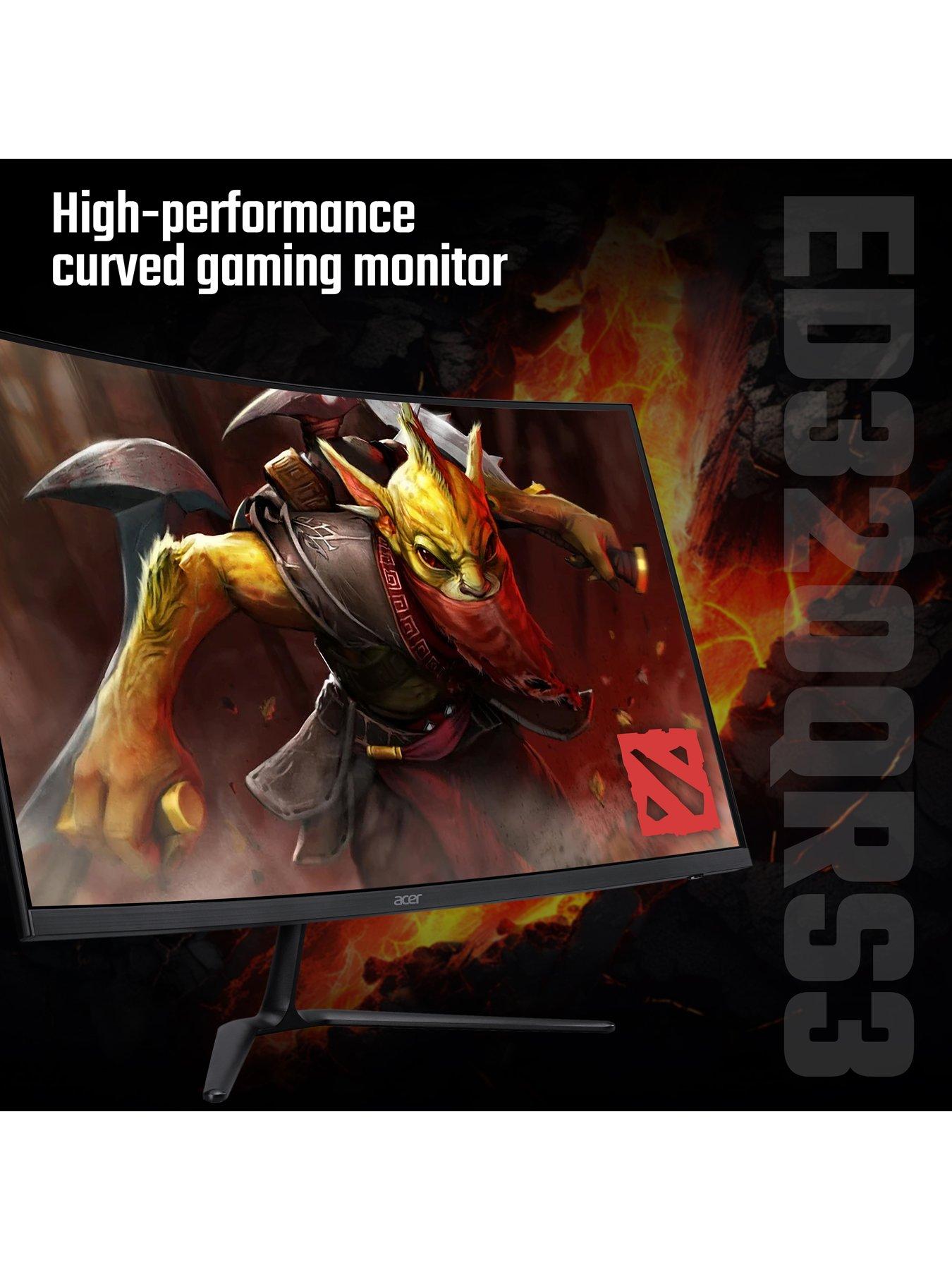 Image 2 of 7 of Acer Nitro ED320QRS3 - 31.5in FHD VA - 180Hz - Curved Gaming Monitor