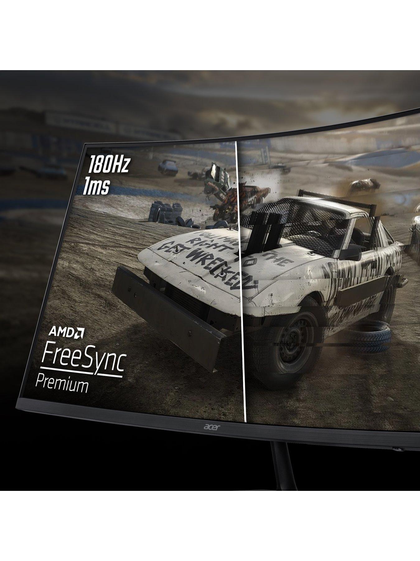 Image 4 of 7 of Acer Nitro ED320QRS3 - 31.5in FHD VA - 180Hz - Curved Gaming Monitor