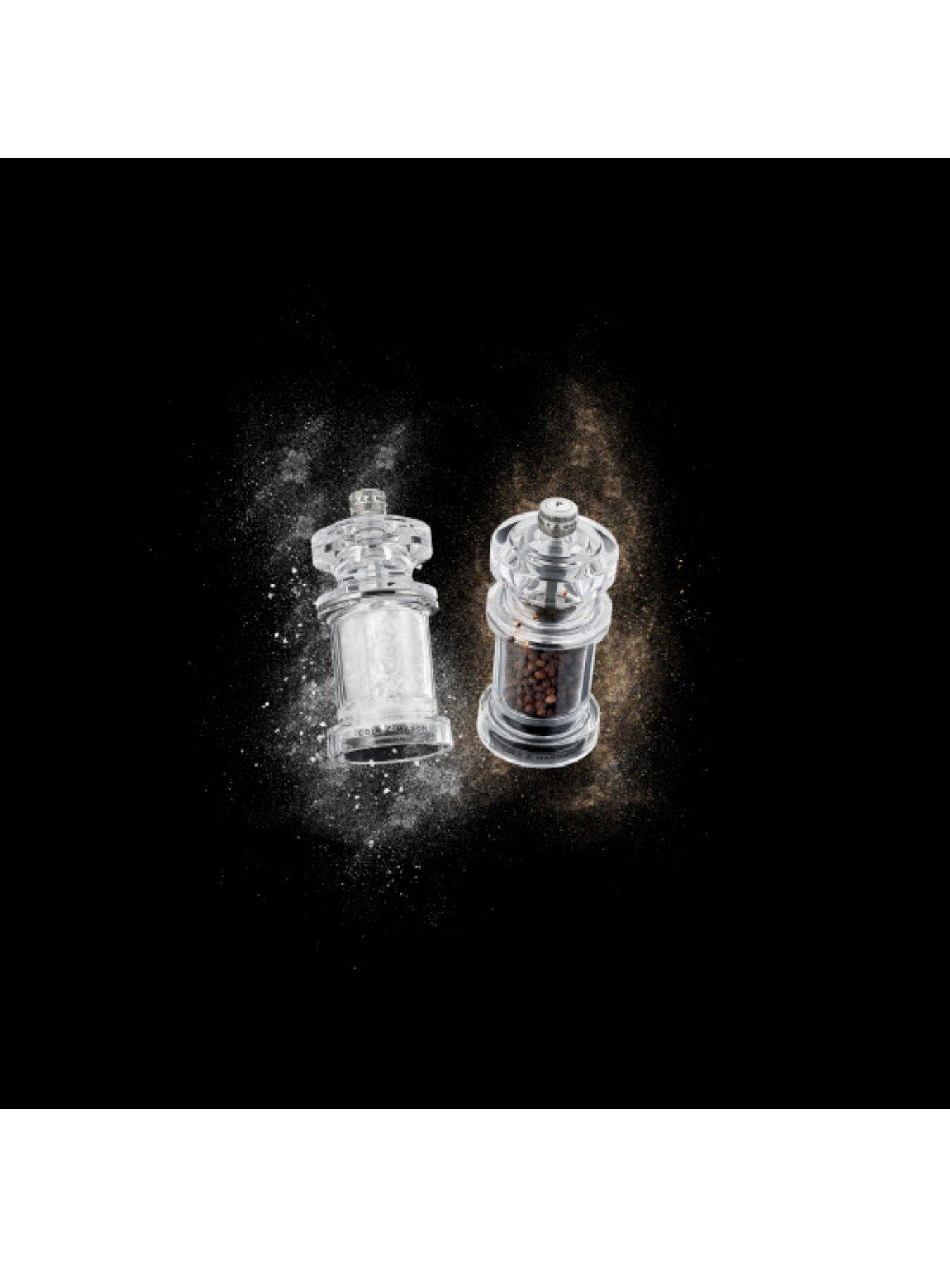 Image 5 of 5 of Cole & Mason Acrylic Salt & Pepper Mill Duo 118mm