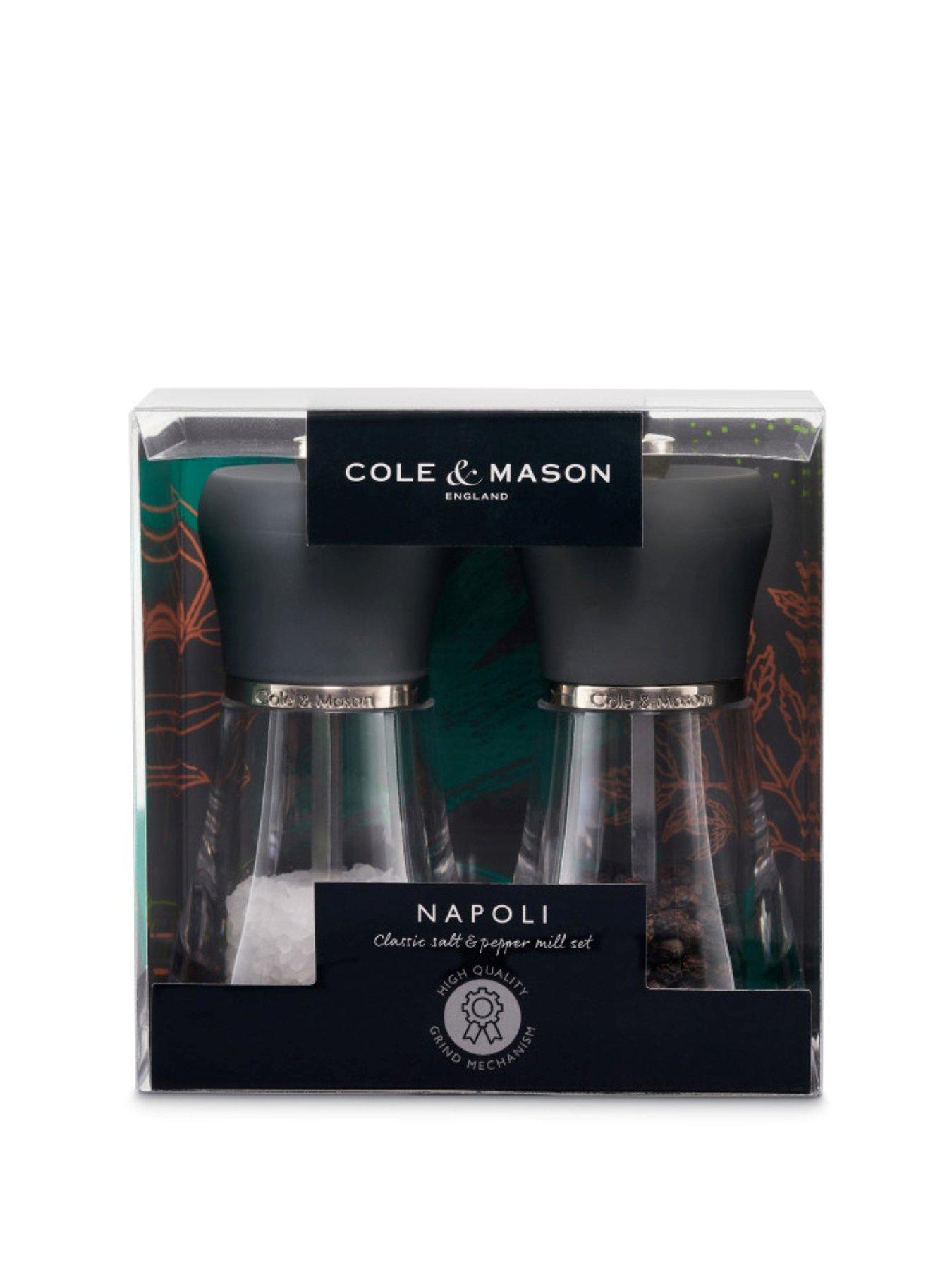 Cole & Mason Napoli Salt  &  Pepper Mill Duo 120mm