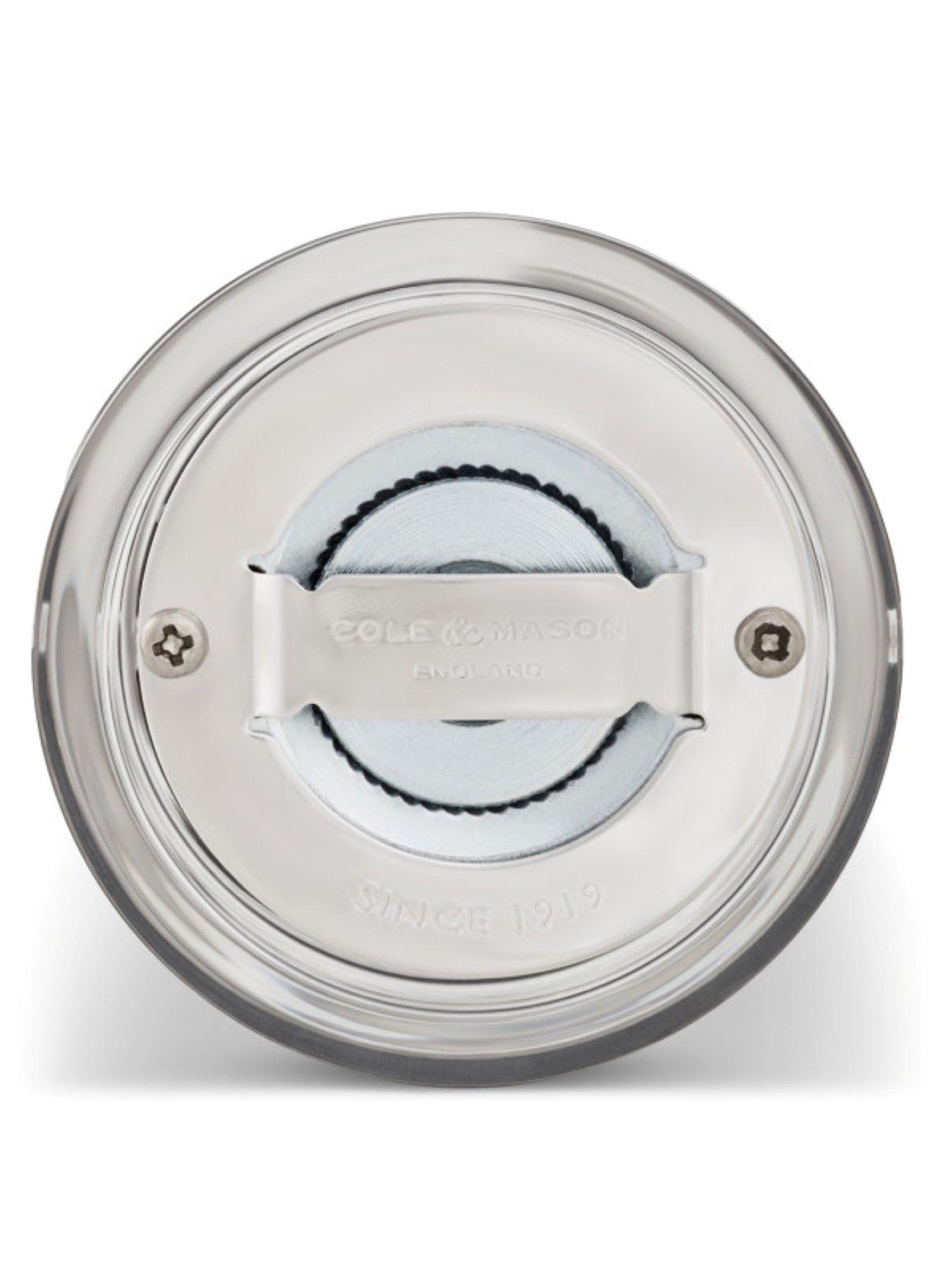  image of cole-mason-acrylic-salt-pepper-mill-duo-144mm