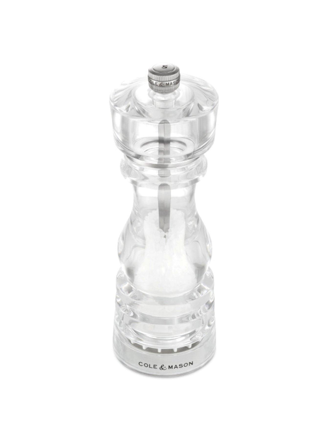  image of cole-mason-london-acrylic-salt-amp-pepper-mill-duo-180mm