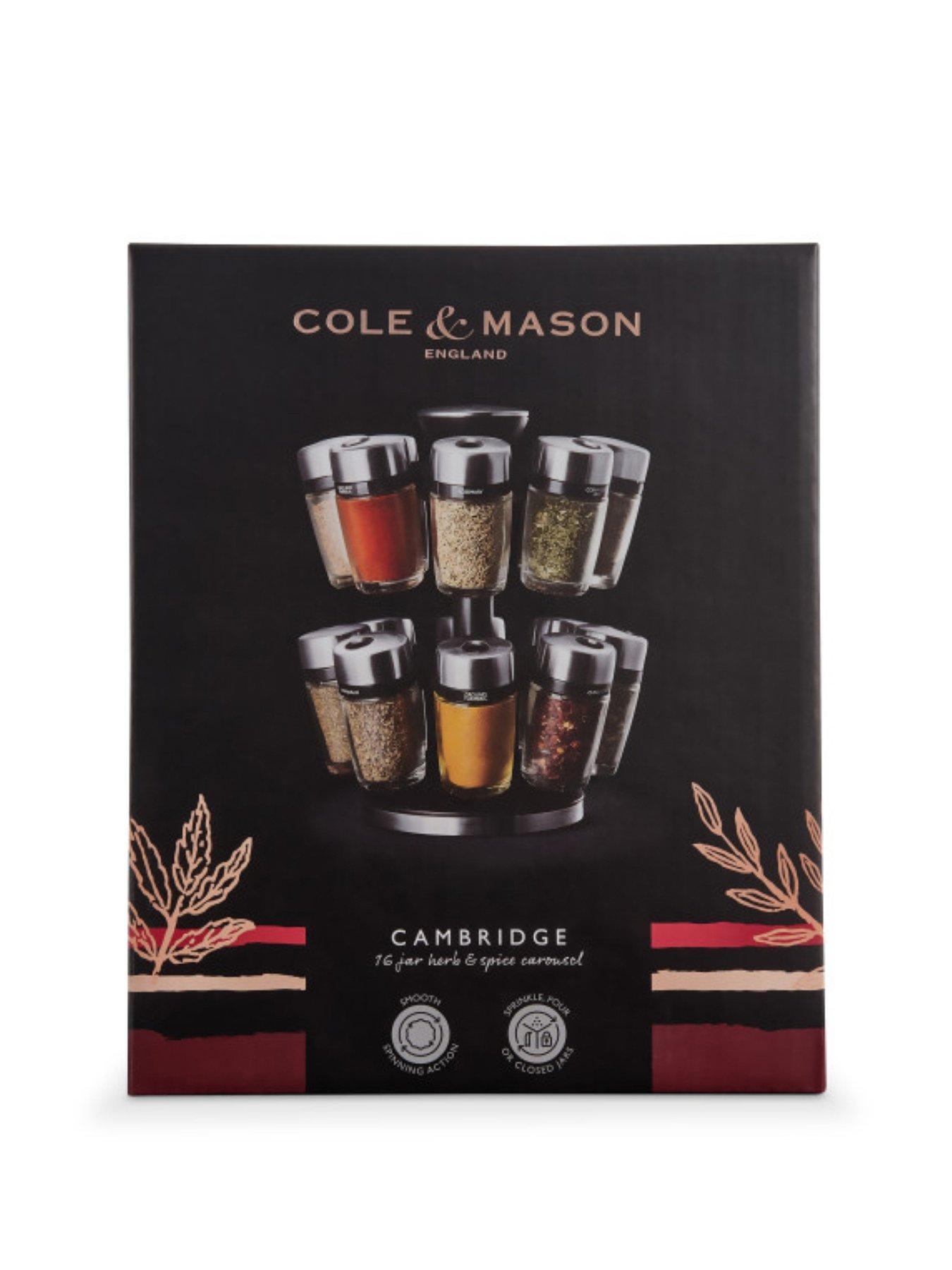 Cole & Mason 16 Jar Herb  &  Spice Carousel