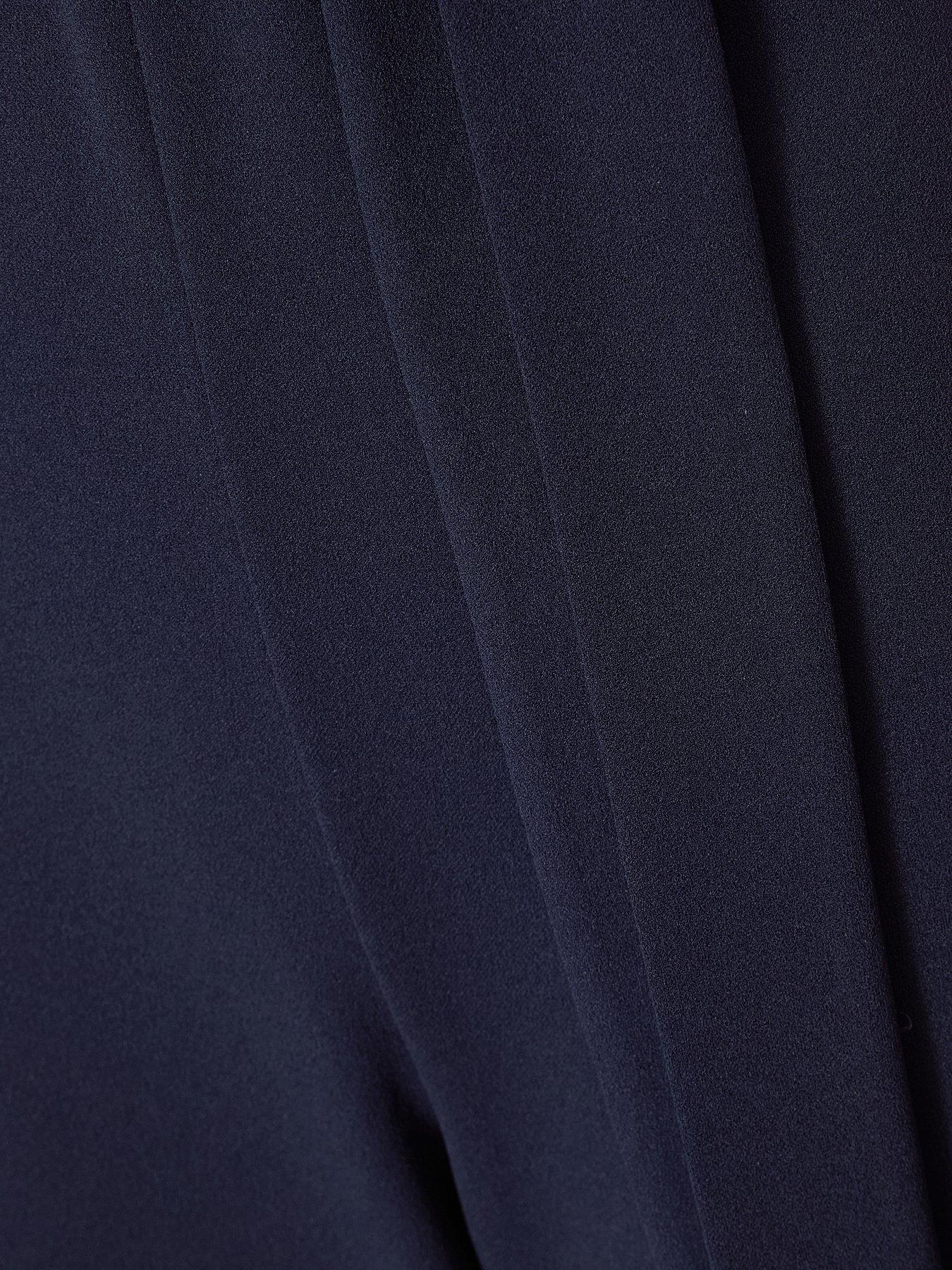 Image 6 of 6 of Quiz Navy Buckle Detail Jumpsuit