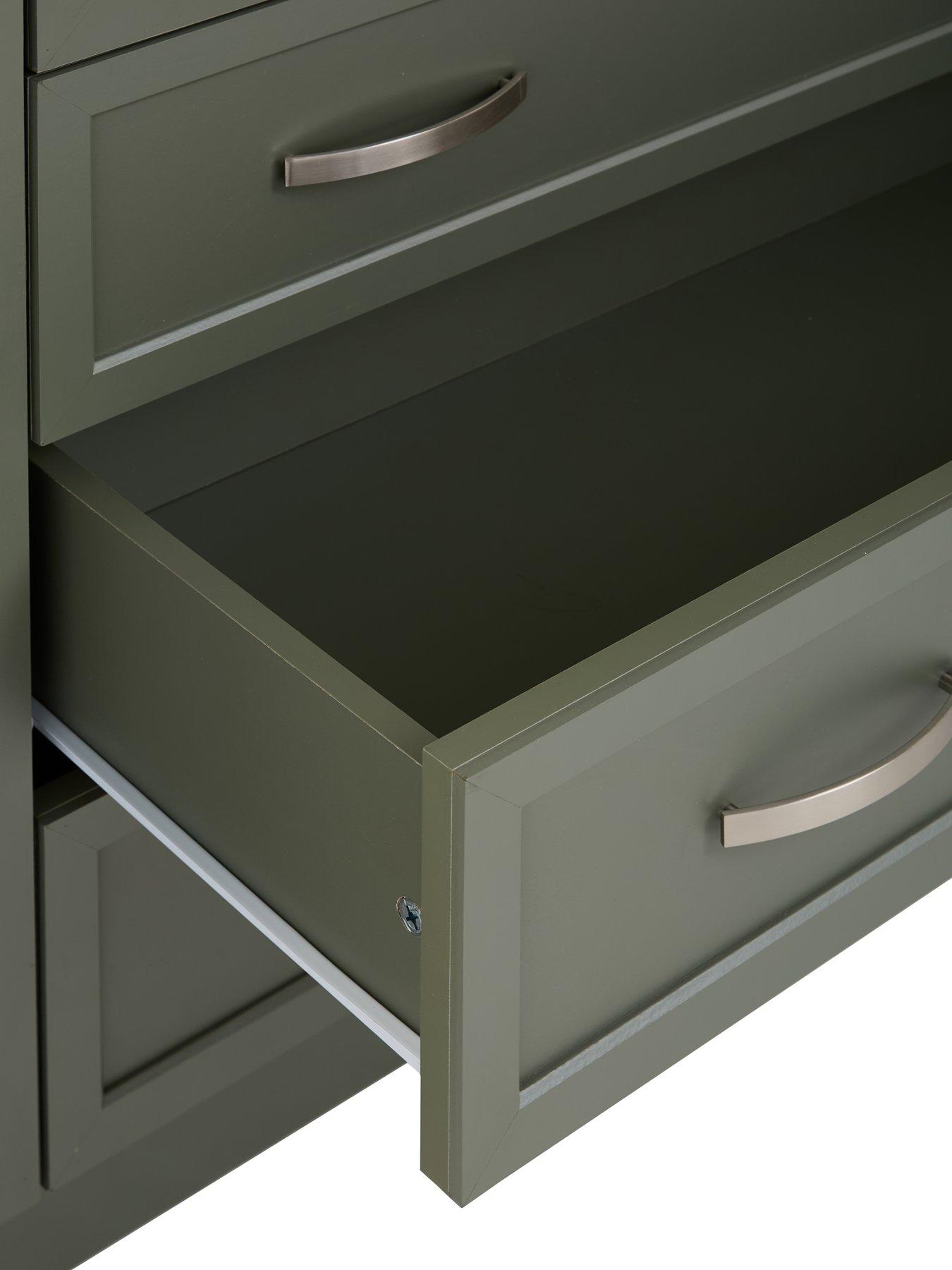 Image 6 of 7 of The Very Collection Camberley 5 Door,&nbsp;3 Drawer Mirrored Wardrobe