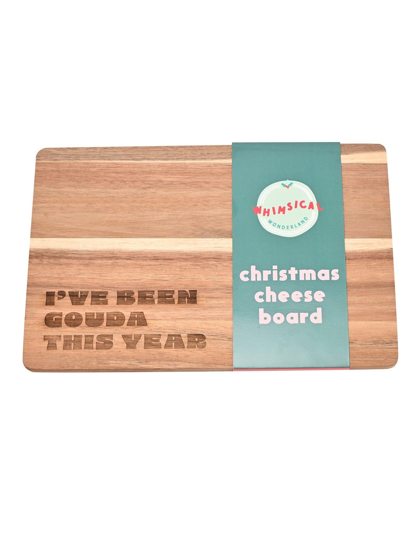 Image 3 of 3 of The Christmas Gift Co I've Been Gouda This Year Cheese Board