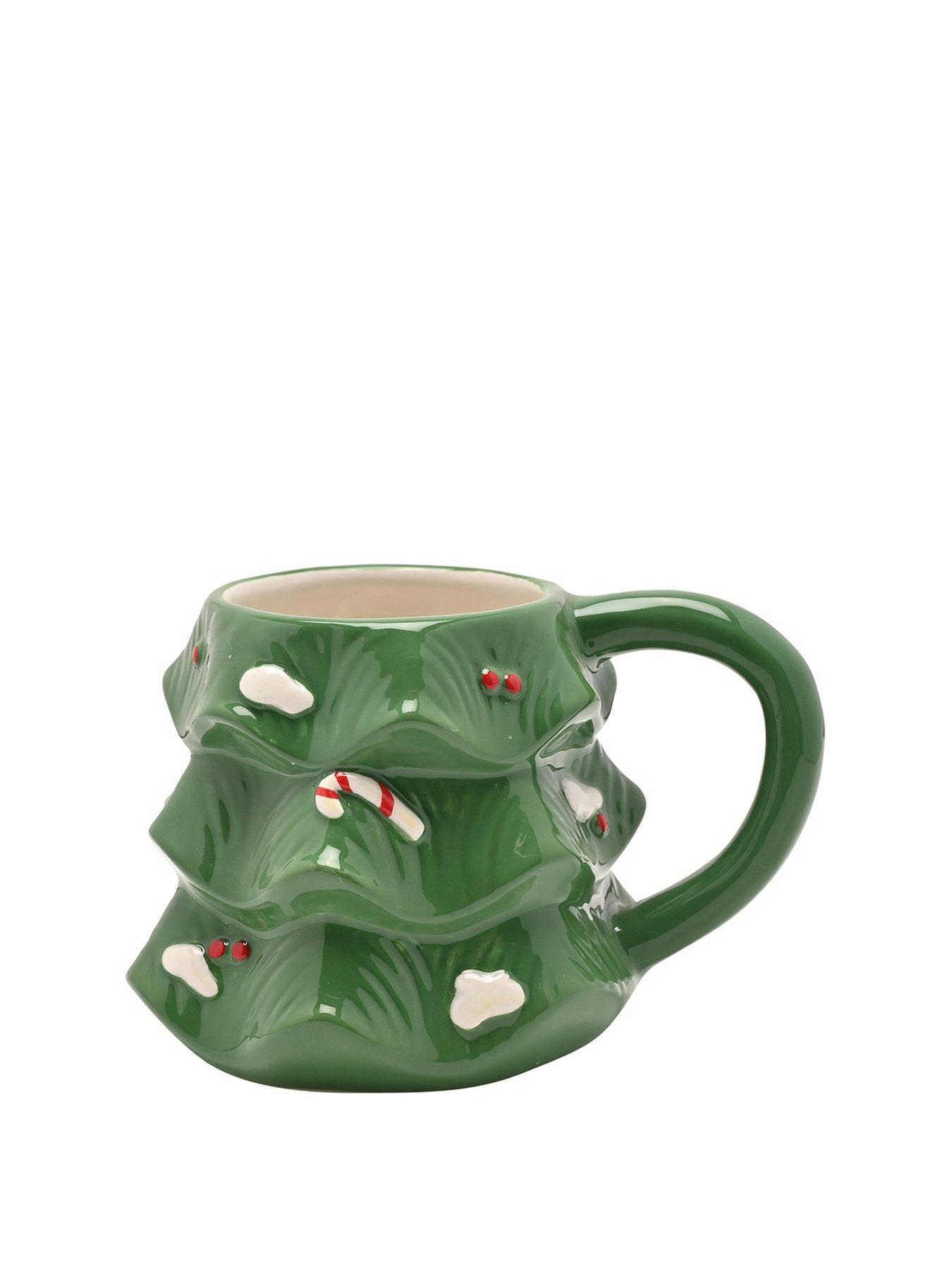 undefined Set Of 2 Santa & Friends Christmas Tree Mug