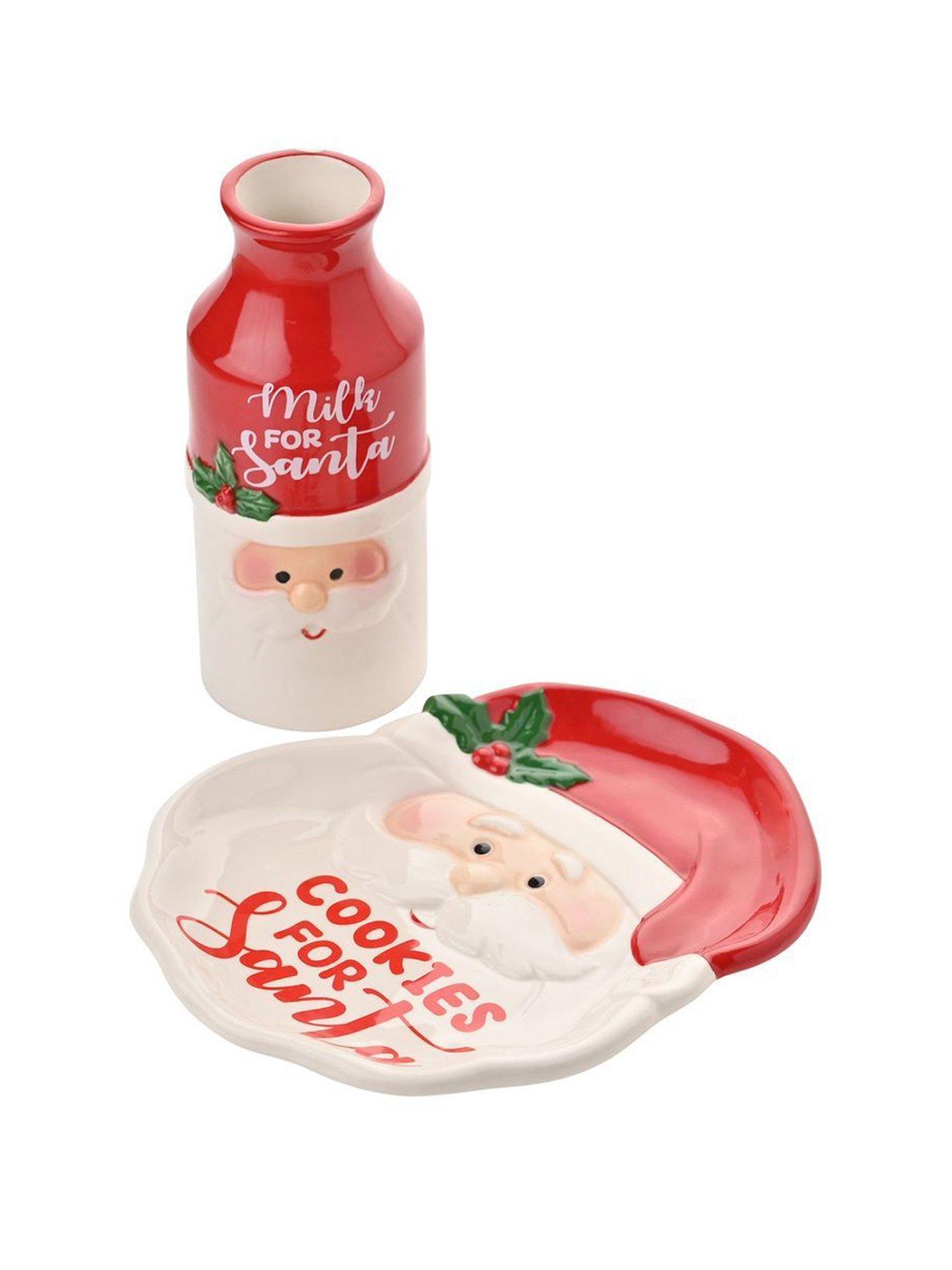 Image 2 of 3 of The Christmas Gift Co Christmas Eve Milk & Cookies Set