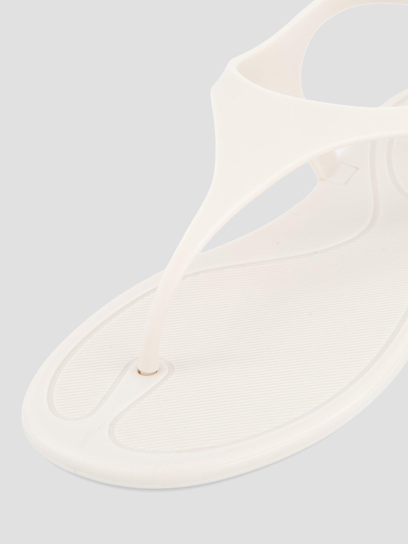Image 5 of 6 of The Very Collection Toe Post Jelly Sandal - Beige