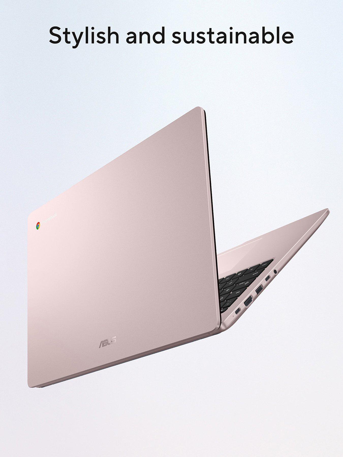 Image 6 of 6 of Asus Chromebook - 15.6in FHD - Intel Celeron - 4GB RAM - 64GB SSD - Pink
