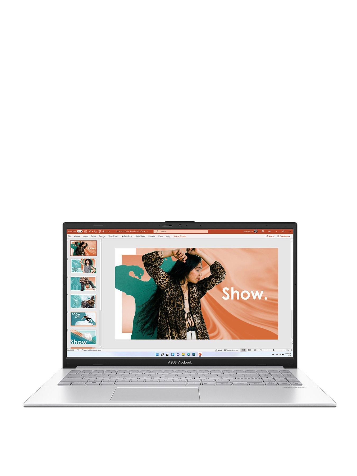 Asus Vivobook Go 15 Laptop - 15.6in FHD, AMD Ryzen 3, 8GB RAM, 128GB SSD - Silver