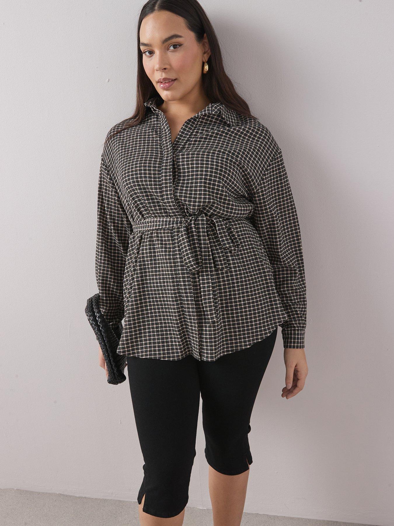  image of the-very-collection-curve-elasticated-waist-capri-jean