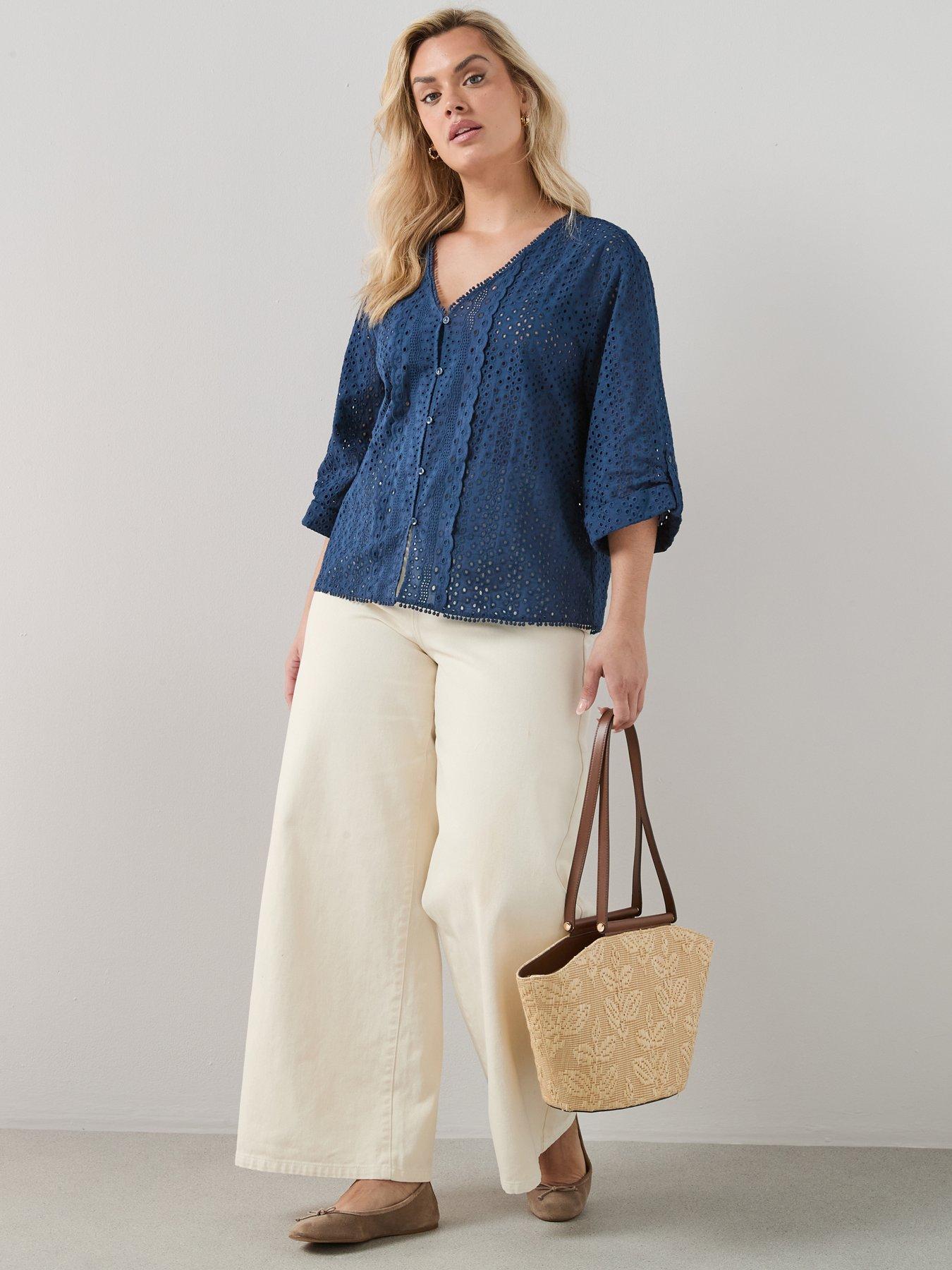 The Very Collection Curve Wide Leg Jean