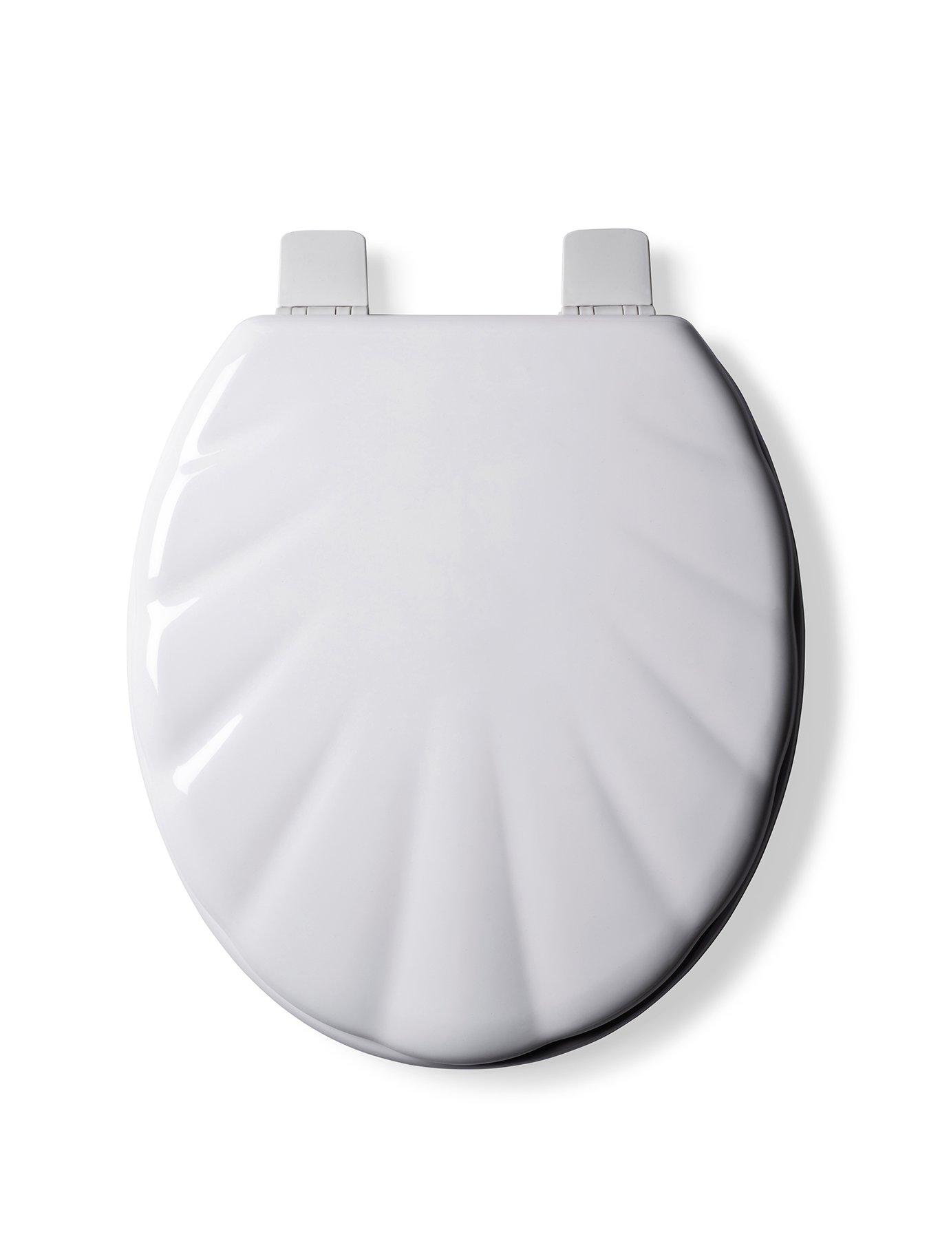 undefined Shell Style Stick 'n' Lock Toilet Seat