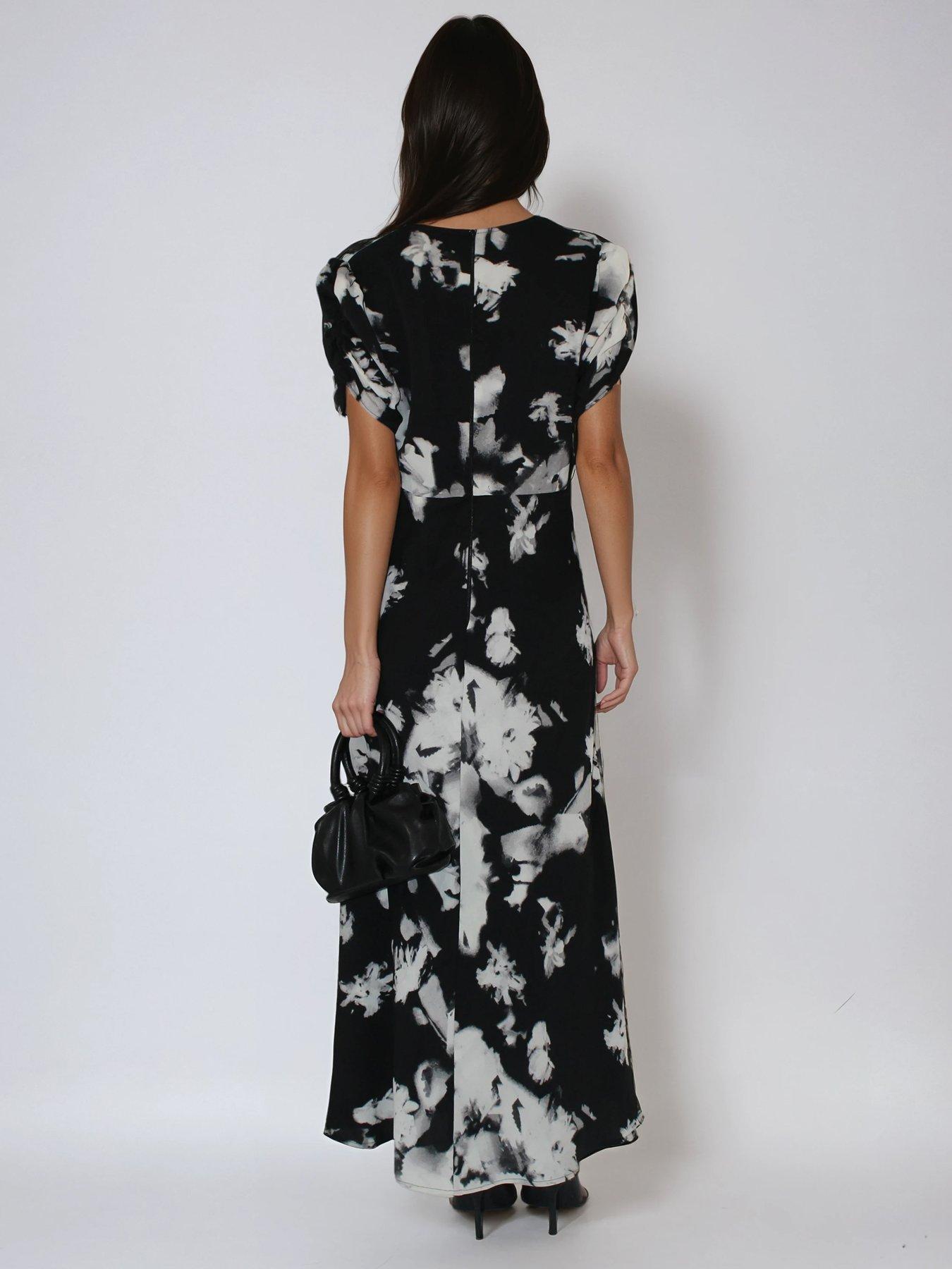 stillFront image of religion-isabel-maxi-tea-dress-black