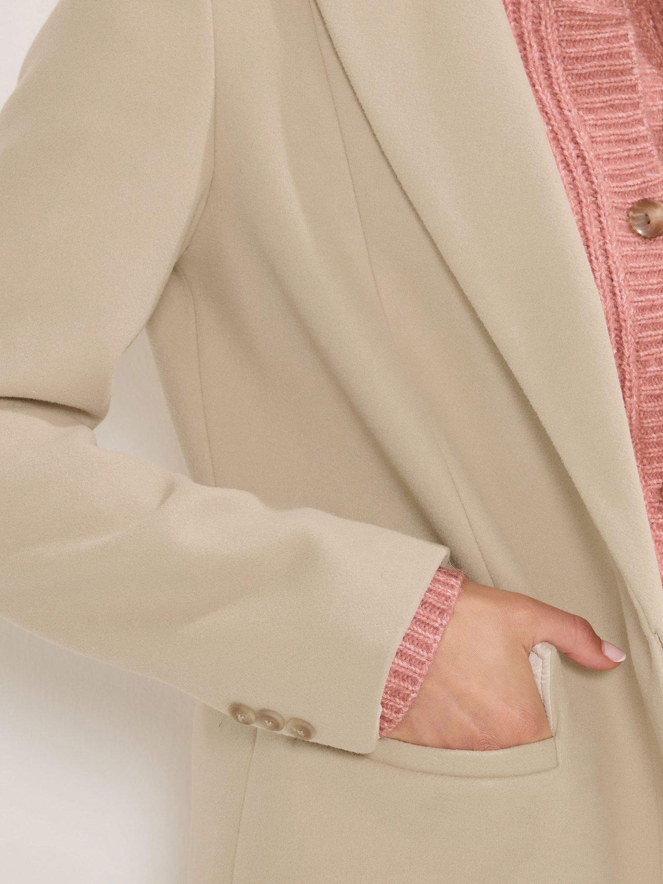  image of long-tall-sally-longline-coat-natural