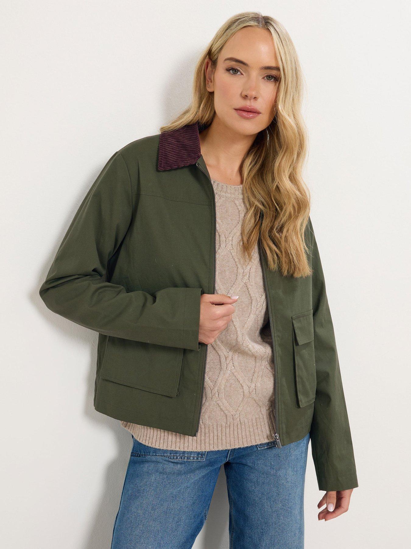 undefined Tall Collar Barn Jacket
