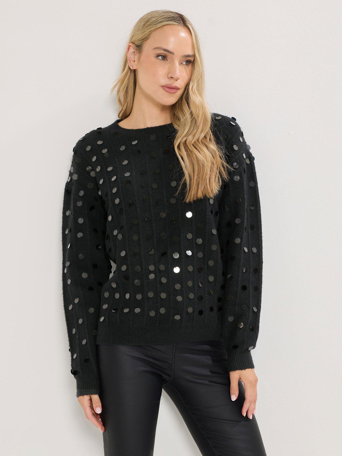 undefined Tall Disco Sequin Jumper