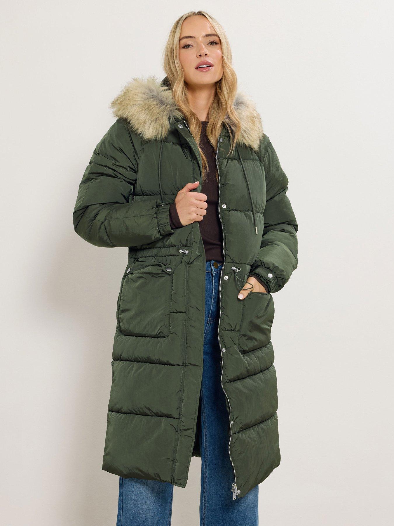 undefined Tall Padded Midi Coat