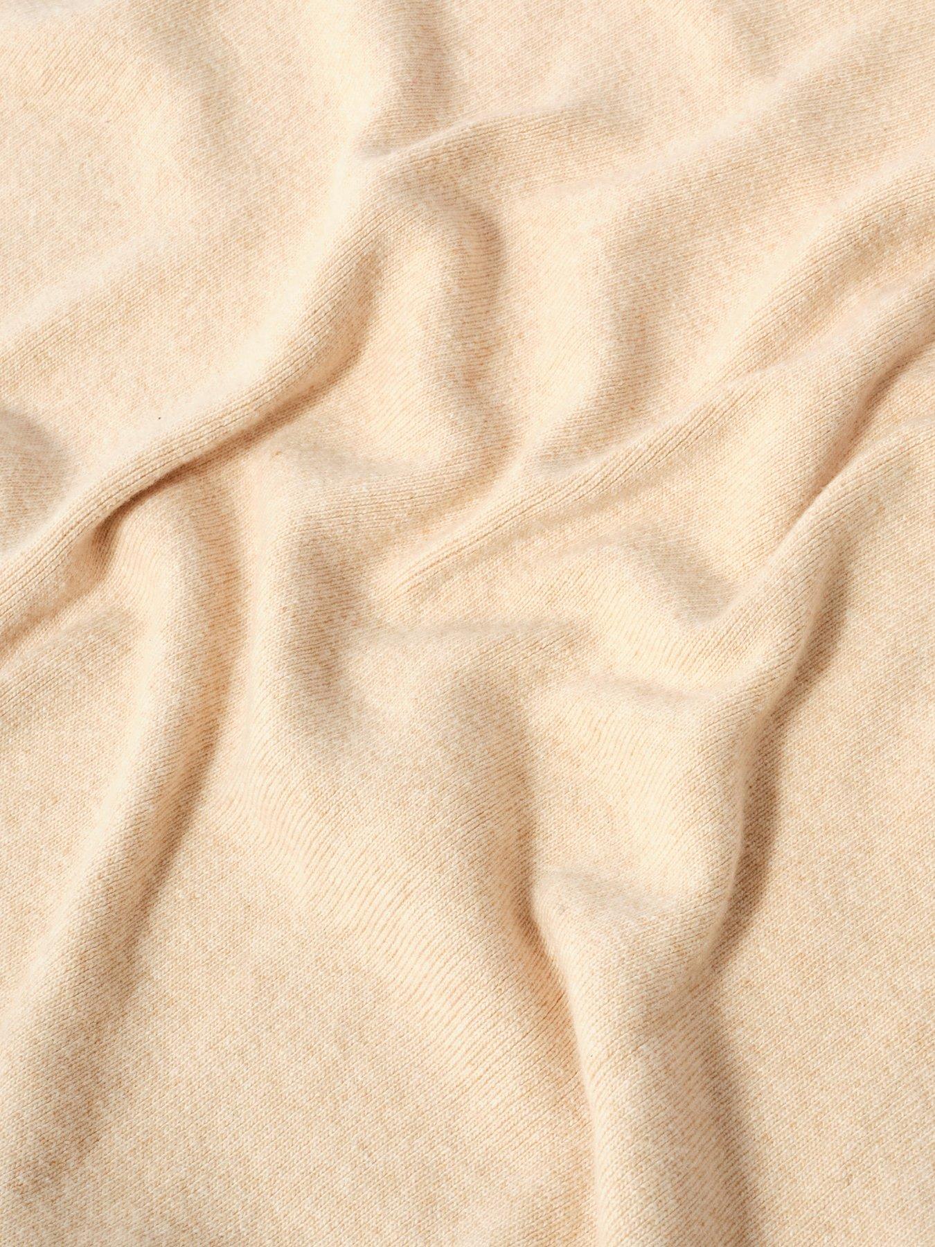 Image 2 of 2 of Mint Velvet Neutral Wrap Triangle Scarf - Beige