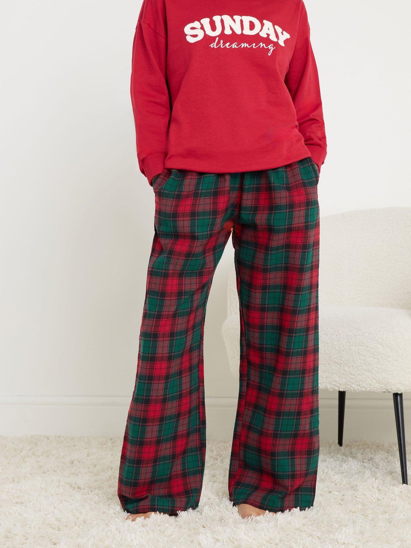PixieGirl Petite Check Pj Pant