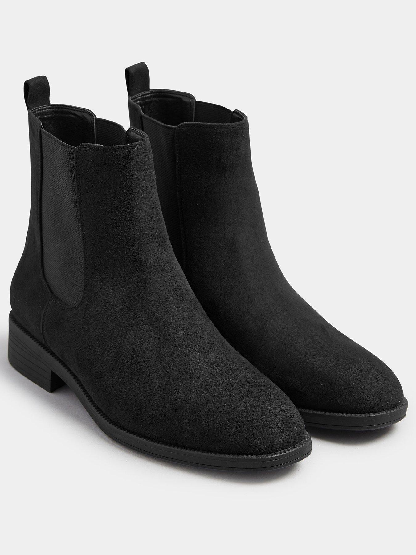  image of yours-ankle-chelsea-boot-black