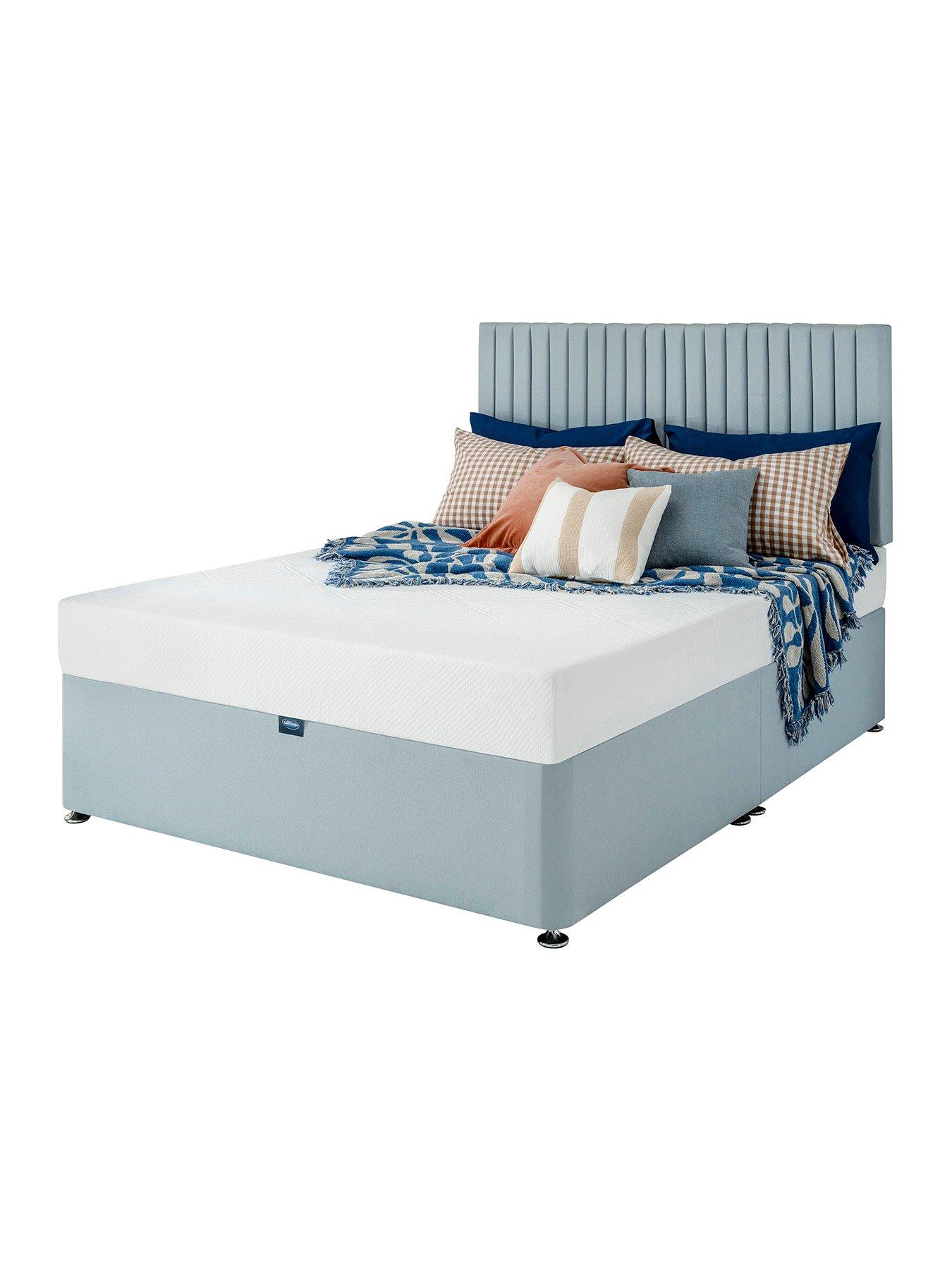  image of silentnight-breathe-plus-gel-foam-rolled-mattress-18cm-sg--nbspexpress-delivery-available