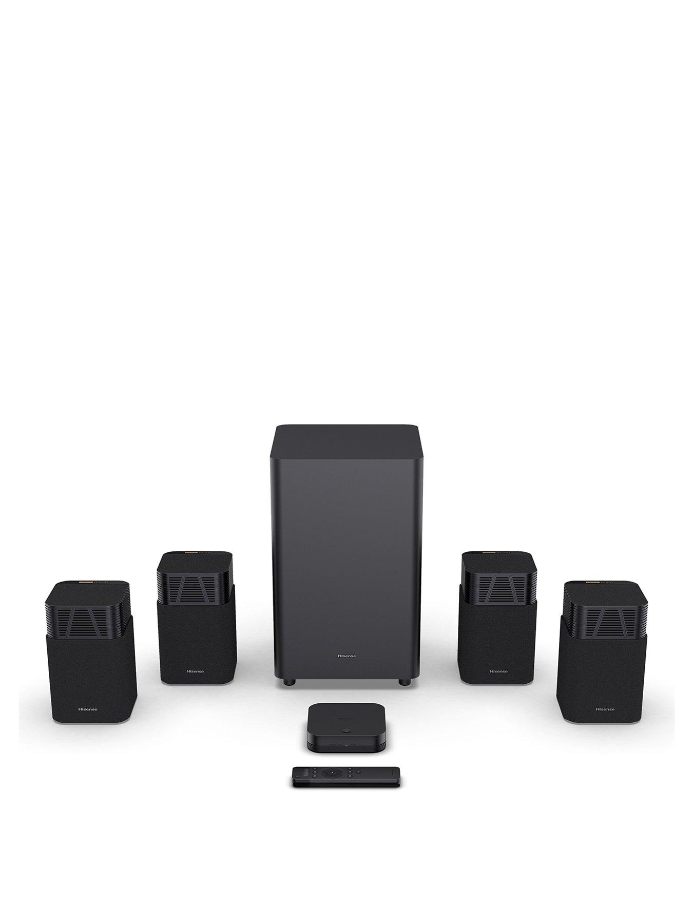 Hisense HT SATURN 4.1.2 Wireless Sound Bar with Dolby Atmos  &  DTS Virtual:X