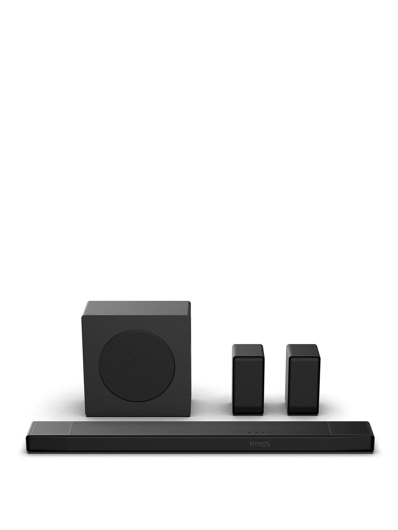 Image 1 of 7 of Hisense AX5140Q 5.1.4 Wireless Sound Bar with Dolby Atmos & DTS Virtual:X