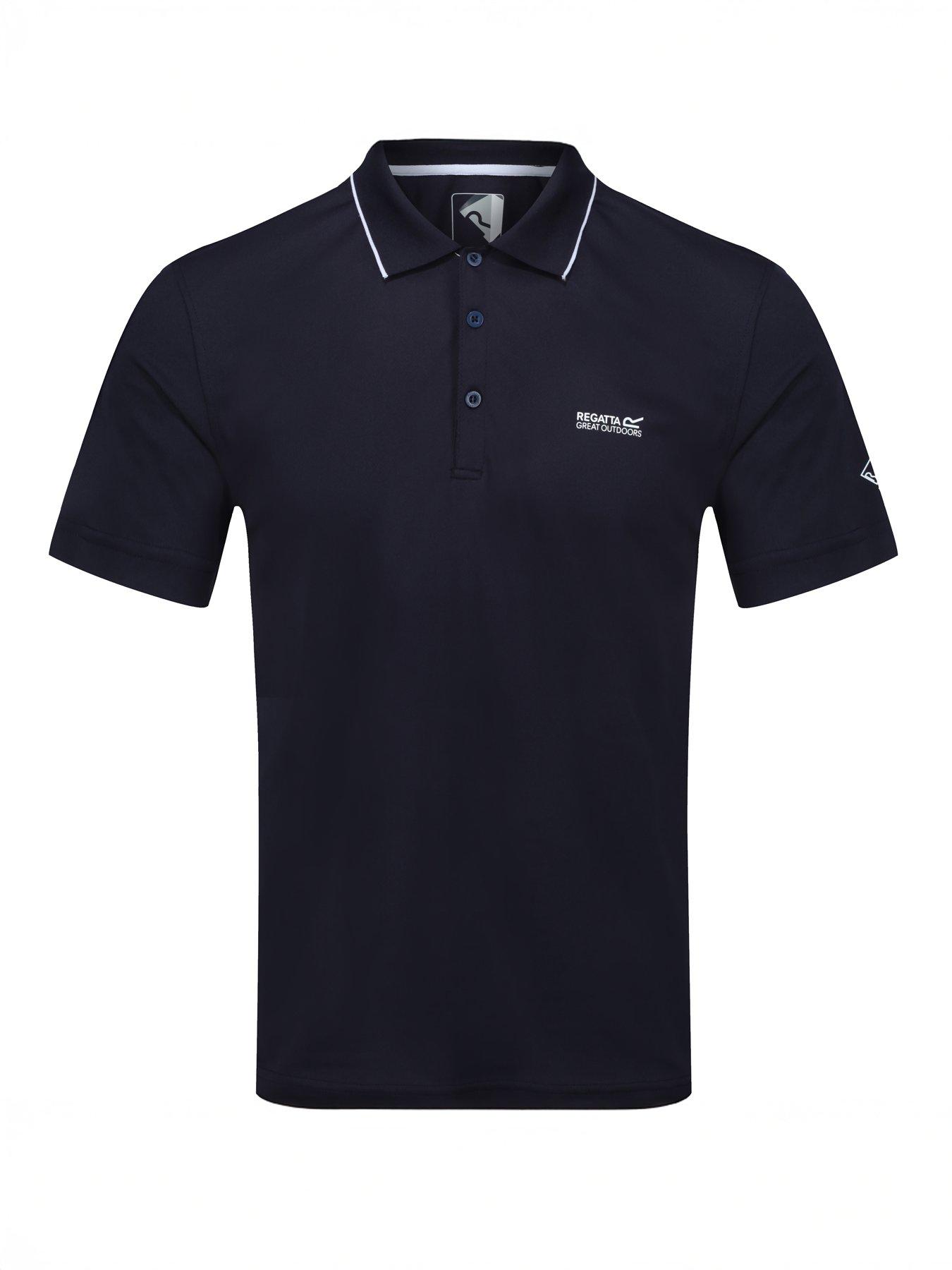 regatta-mens-maverik-v-polo-navy